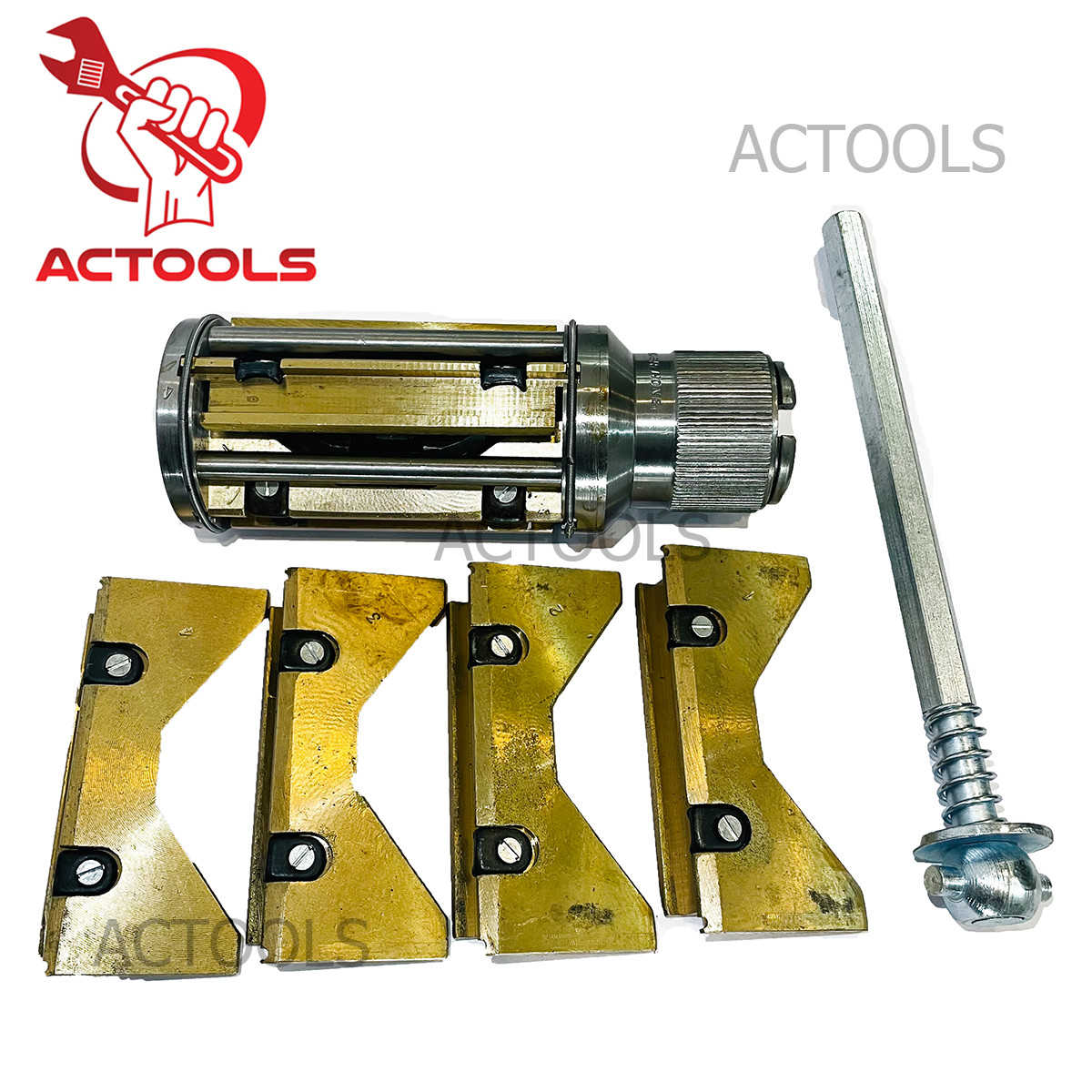 New Cylinder Engine Hone Kit 2 1/2″ to 5 1/2″ Honing Machine + 4 Grit Stones USA
