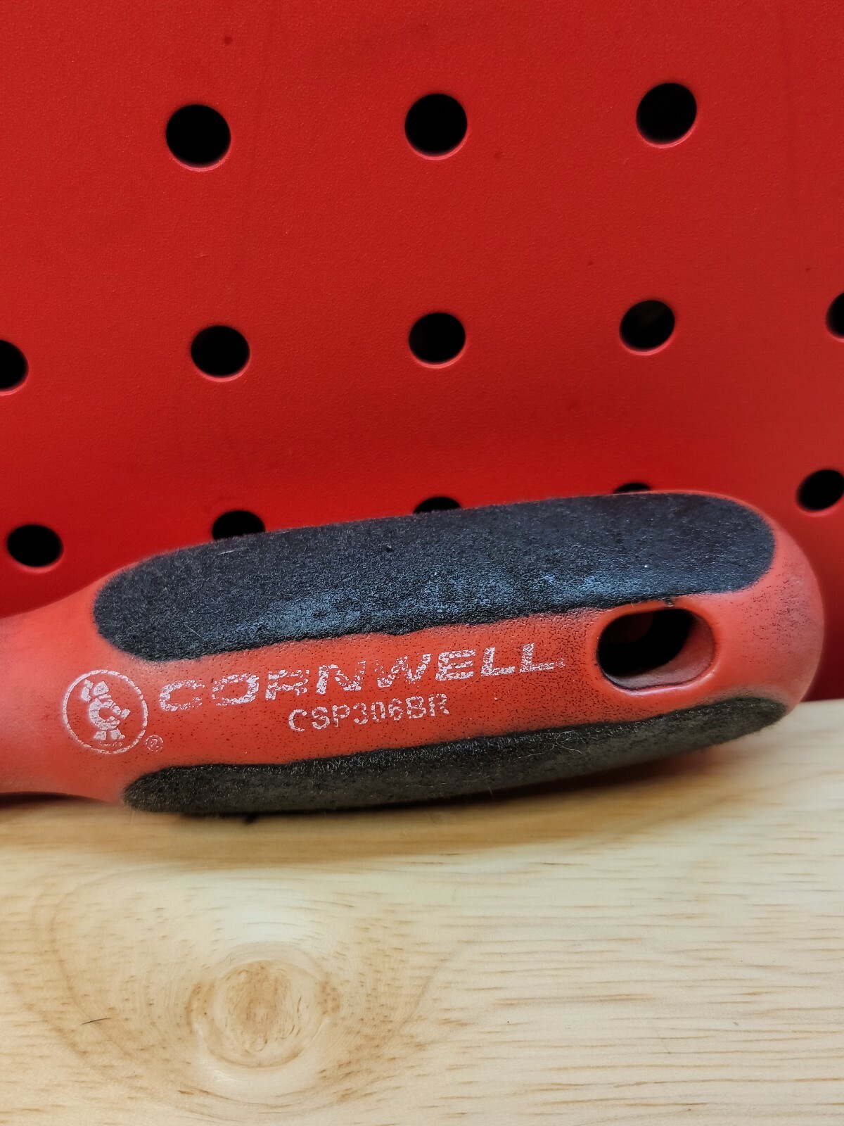 Cornwell Tools CSP306BR RED #3 Phillips 6″ Long Shaft Screwdriver 11-3/8″ OAL