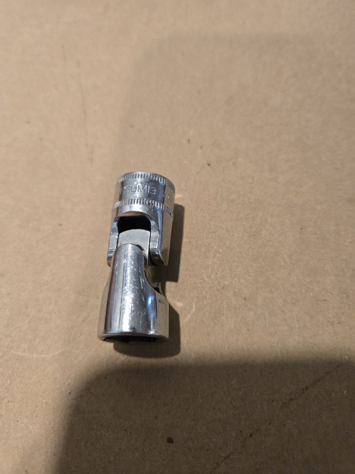 Snap On 3/8″ Drive 13MM 6PT Metric Chrome Universal Swivel Socket USA FSUM13