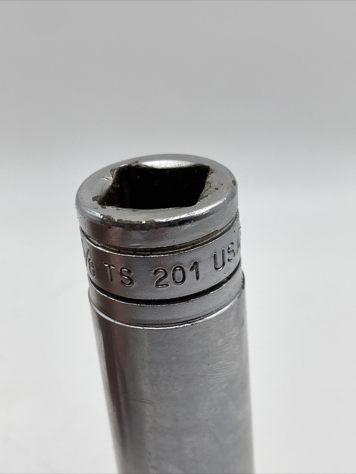 Snap-on Tools TS201 5/8″ SAE 1/2” Drive 6-Point Deep Chrome Socket