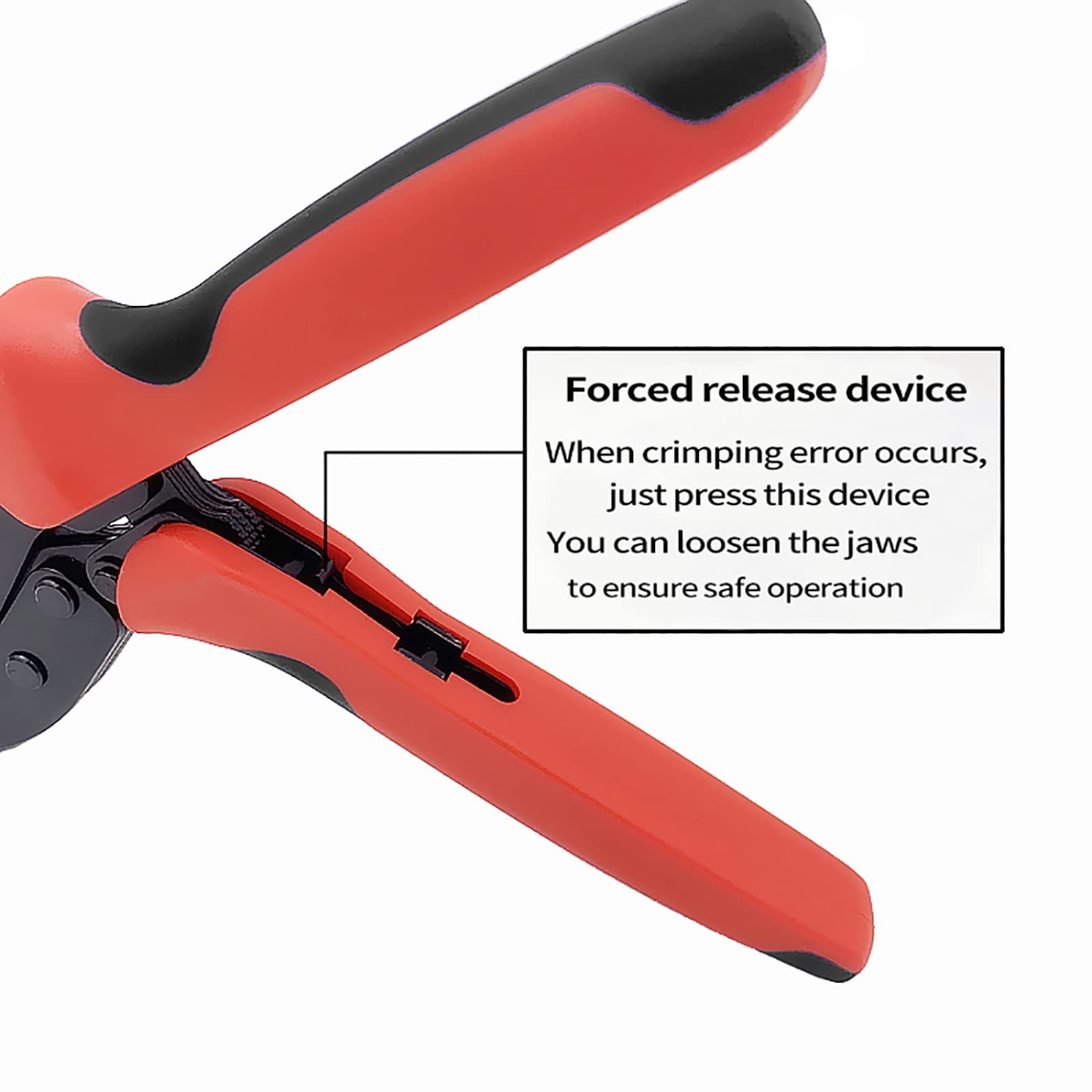 Spark Plug Wire Crimper, Crimping Pliers for Stripping Tool Black
