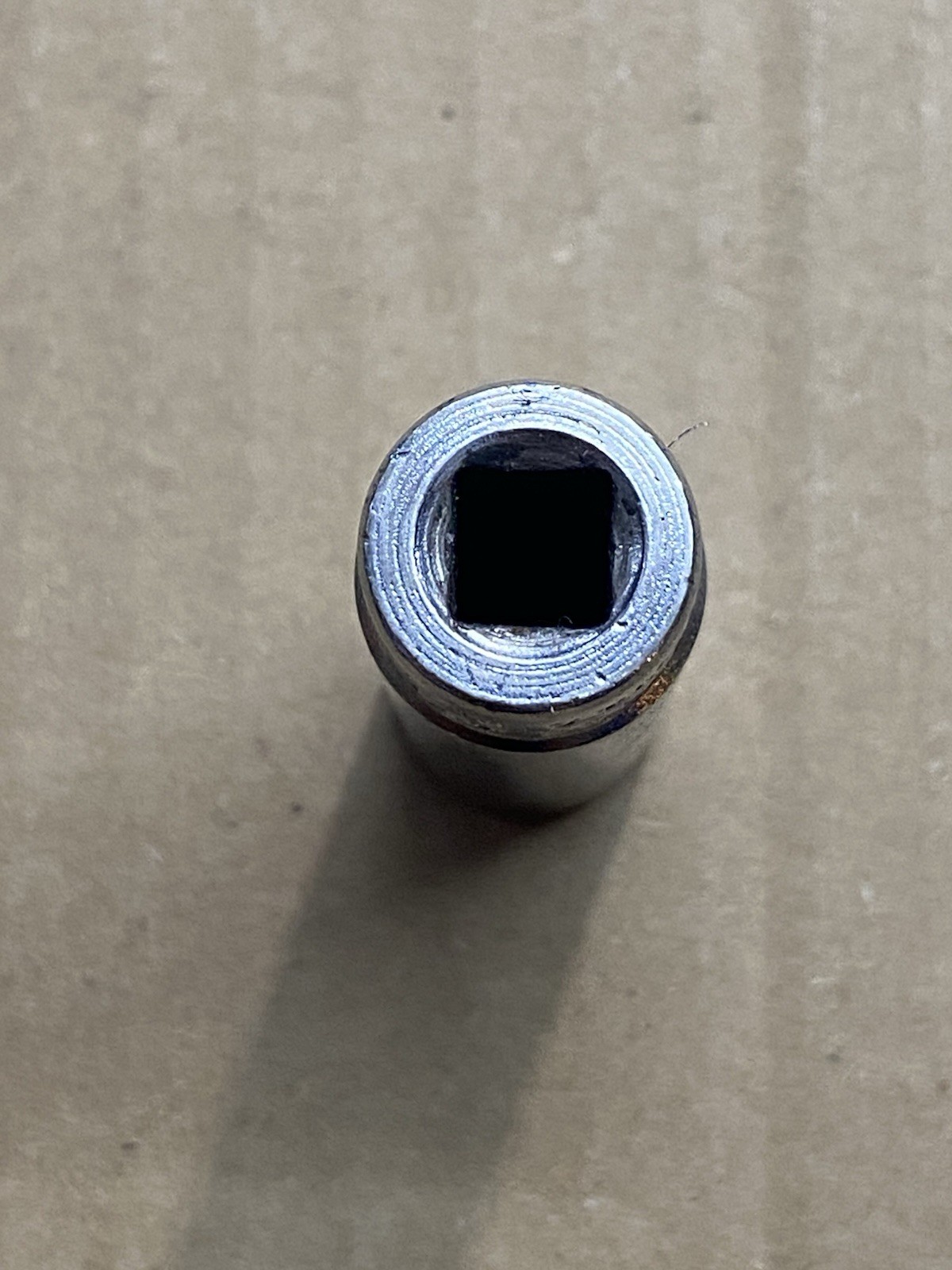 Snap On Tools 1/4dr Chrome 6pt Deep Well 7/16 Socket Stm14