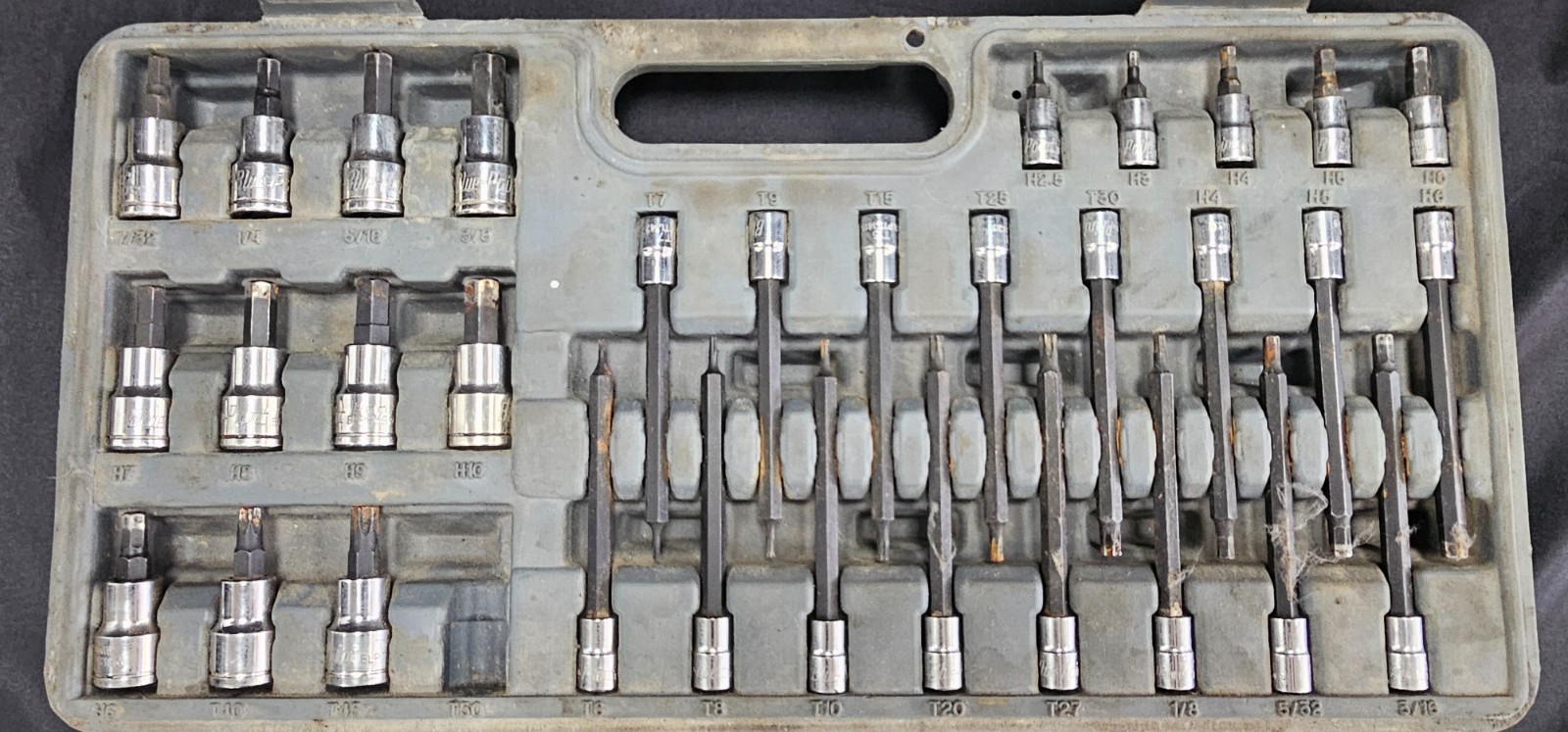 Blue Point BLPTHC87 TORX HEX Bit Socket Set – READ DESCRIPTION