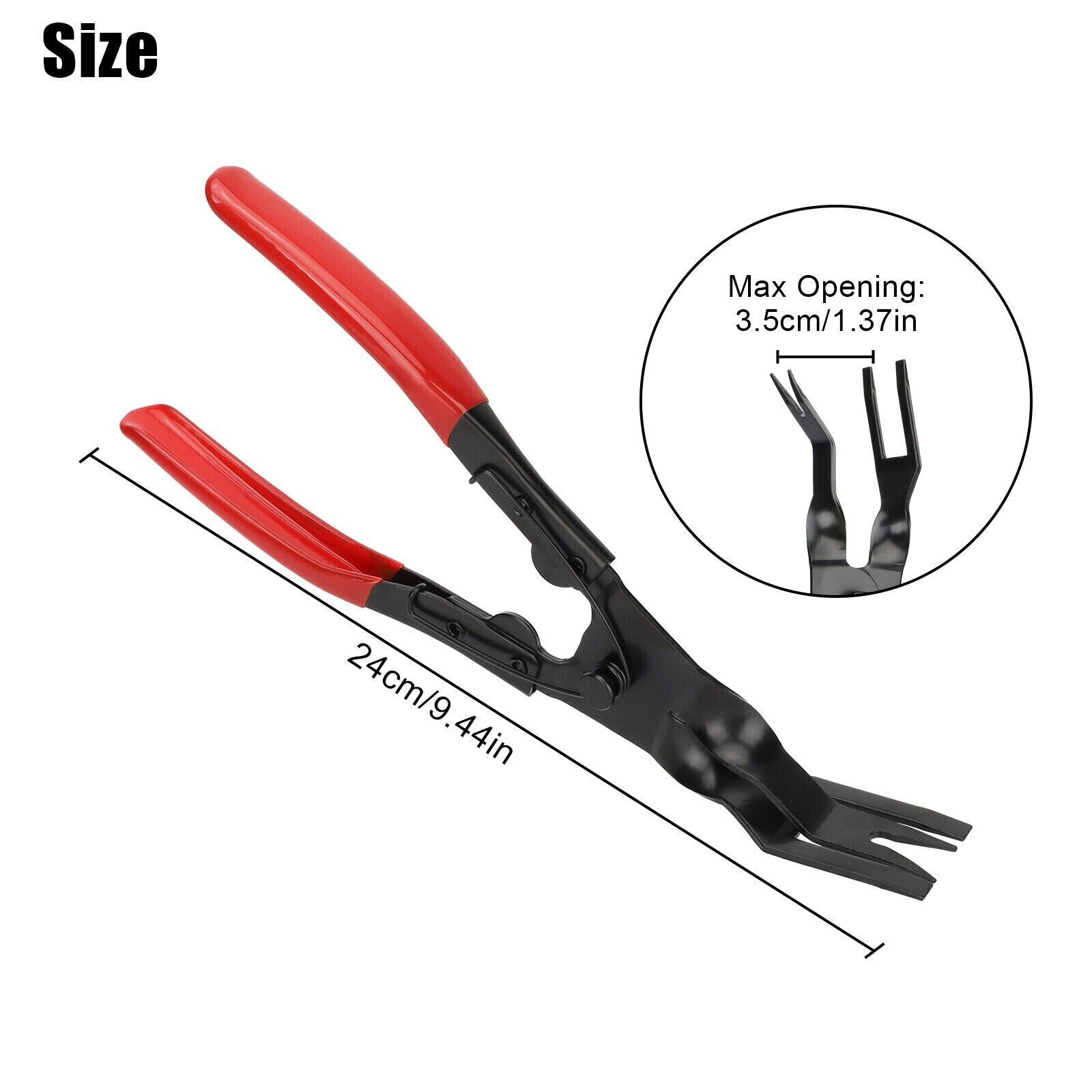 Car Trim Clip Upholstery Removal Pry Tool Door Panel Fastener Pin Pliers Puller