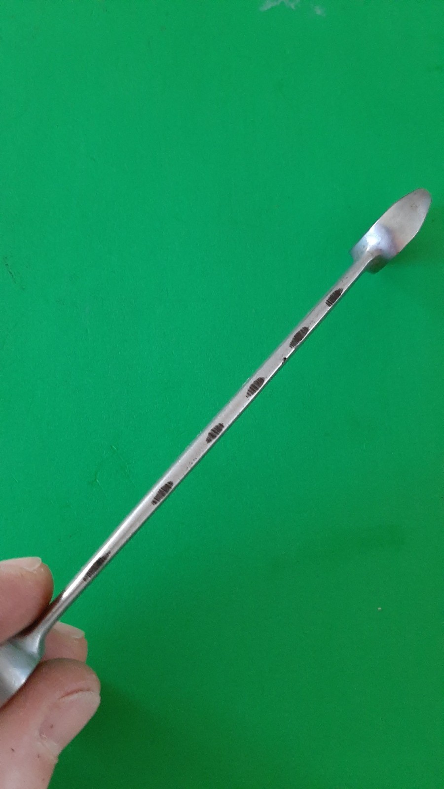 Snap-on Tools S1416W 1/2” x 7/16” 6pt Point Tapered Open-end Wrench USA ENGRAVED