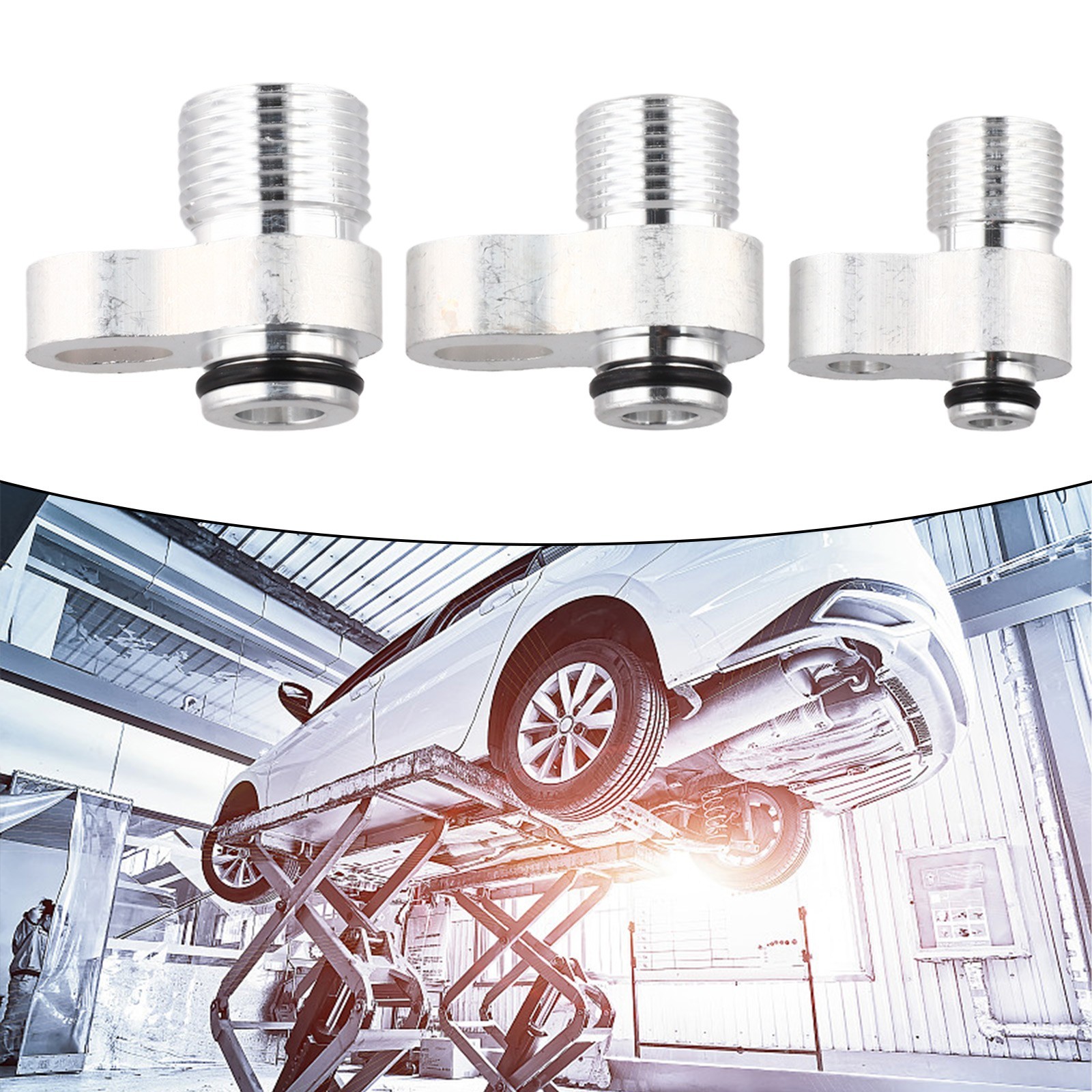 Adequate Fitment Car AC Compressor Fitting Adapter with Multiple Sizes