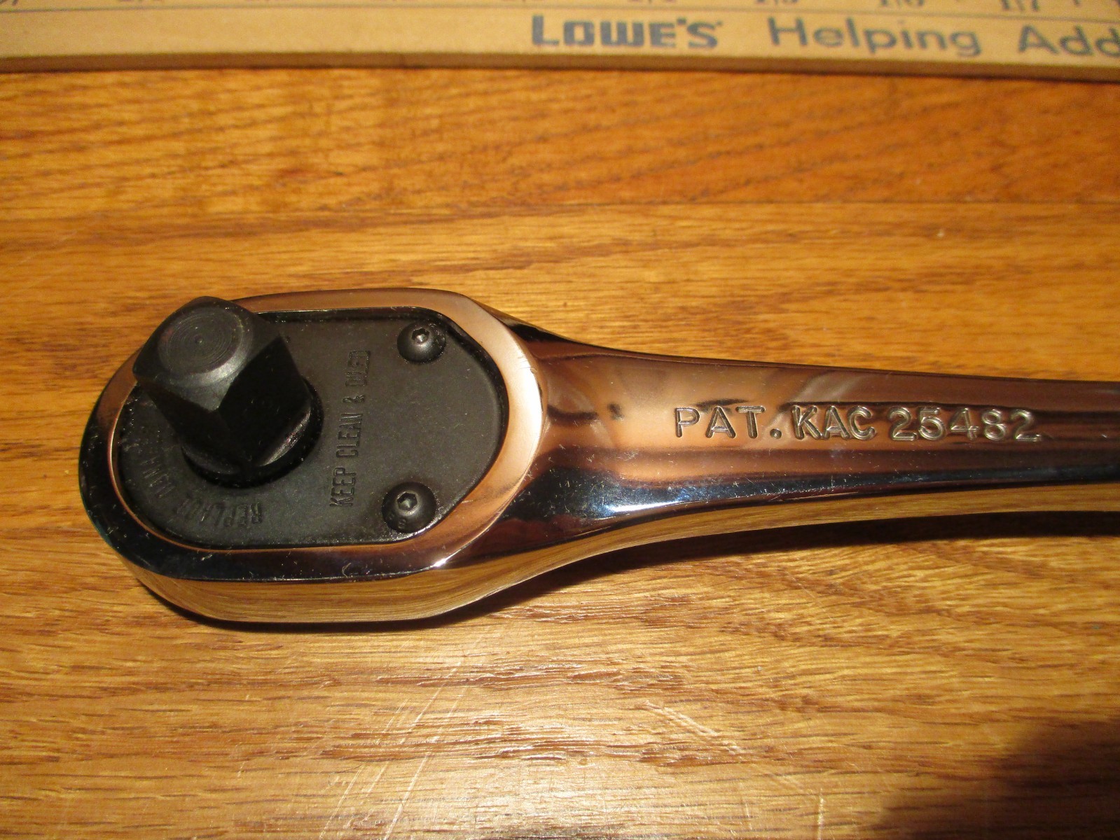 Craftsman USA 25482 1/2 Drive Ratchet USA Made See Photos for Condition RARE