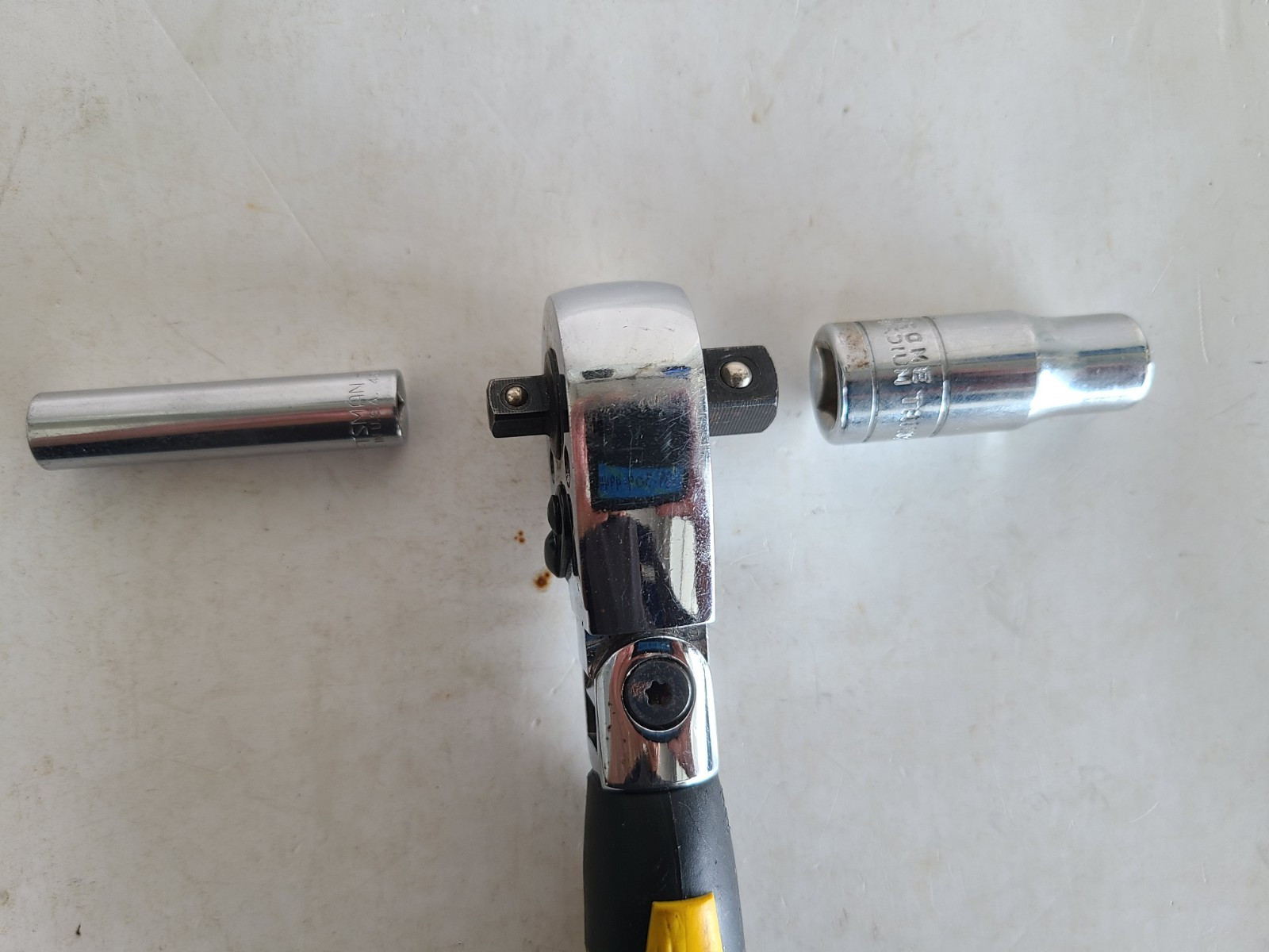 Titan Tools 1/4″ & 3/8″ Dual Flex Head Ratchet / Driver Free Shipping See Video