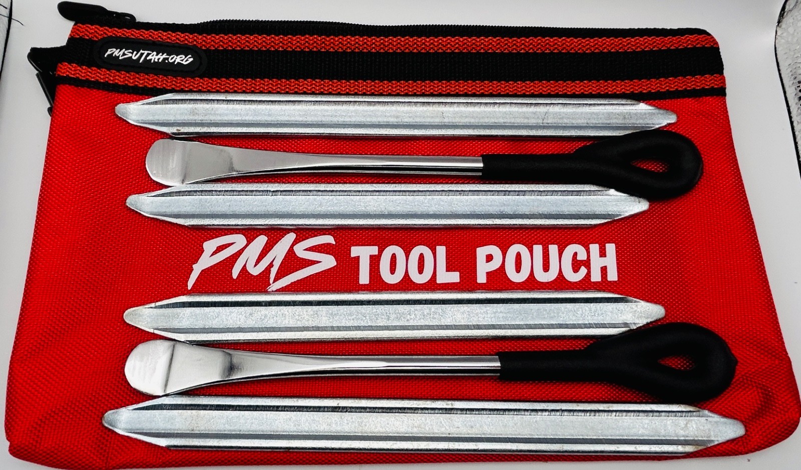 6 Pc Set Tire Iron Spoon Kit Tool Bag Auto Car Truck Changing Motorcycle ATV UTV