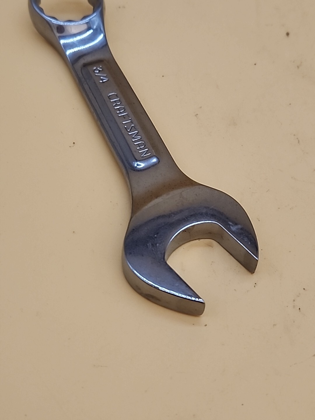 Craftsman Vintage NEW 3/4” Stubby Combination Wrench 12 Pts No. -VV-44109 USA