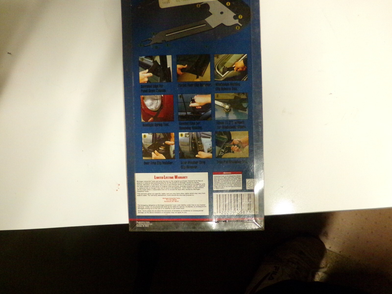 MIT / MICHIGAN INDUSTRIAL TOOL 5871 10-in-1 Auto/Truck Trim Tool