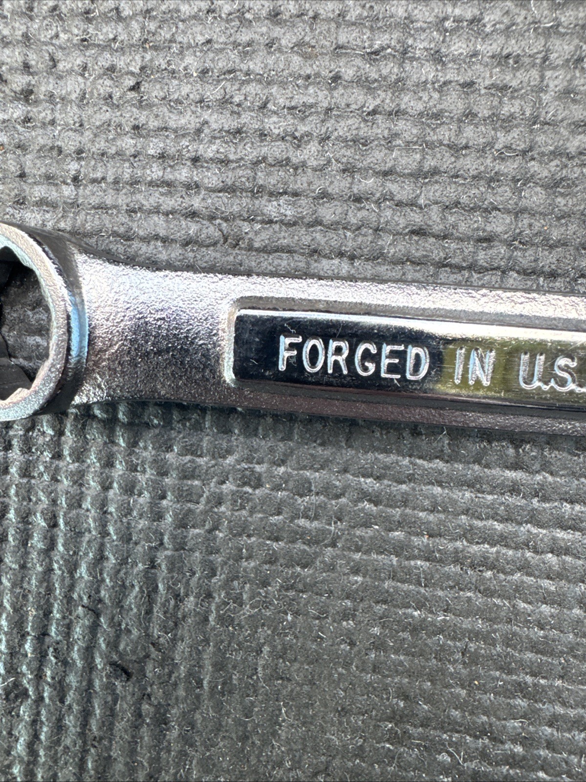 Sears Craftsman USA 43865 5/8 X 3/4 In SAE Stubby 12 Point Box Wrench Nos