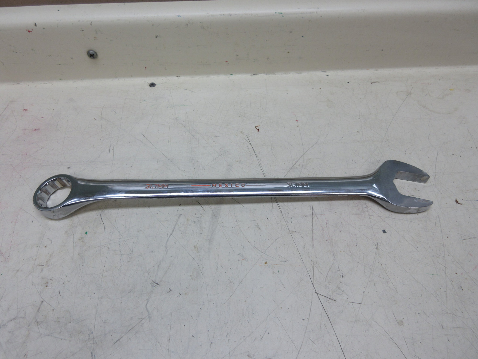 Urrea 1240 1-1/4″ 12 Point Chrome Combination Wrench Used Free Shipping