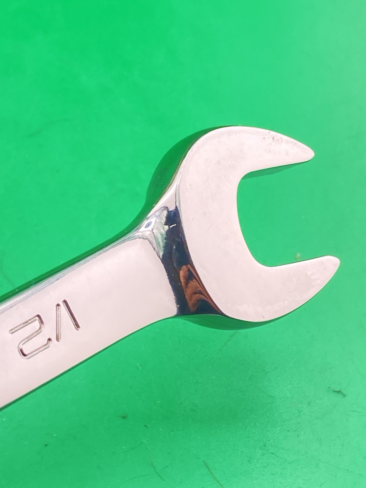 Snap On Tools RXS16B 1/2” 6 Point SAE Open End / Flare Nut Line Wrench (NOS)