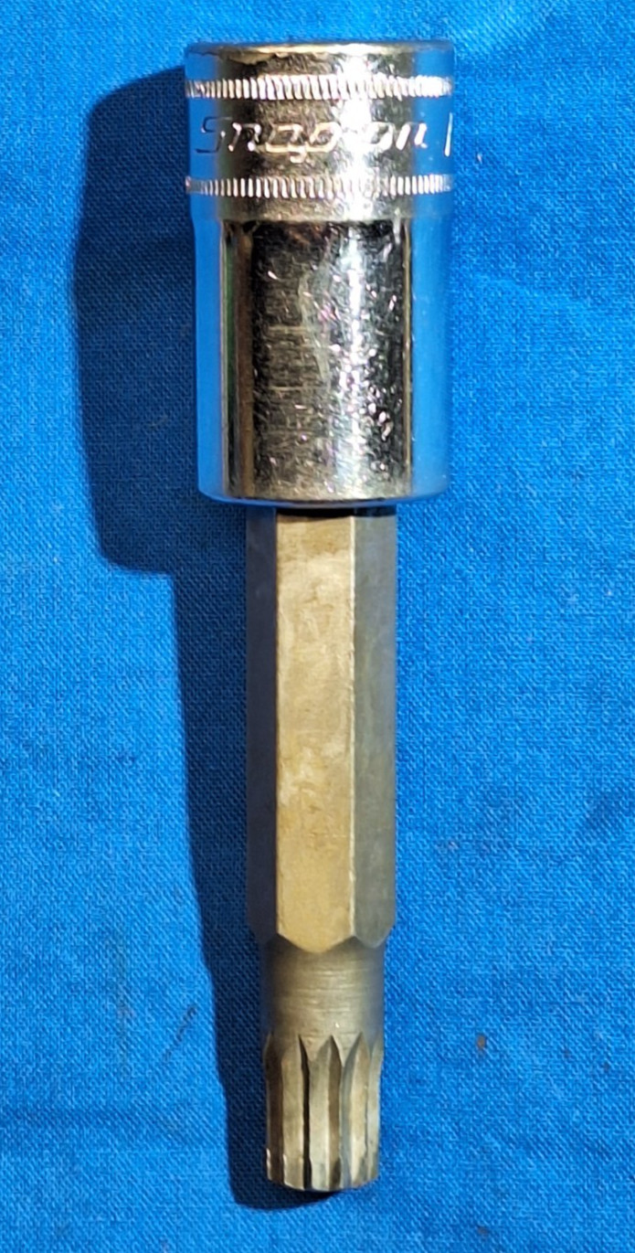 Snap-On STSM12E 1/2″ drive LONG shaft 14mm triple square socket