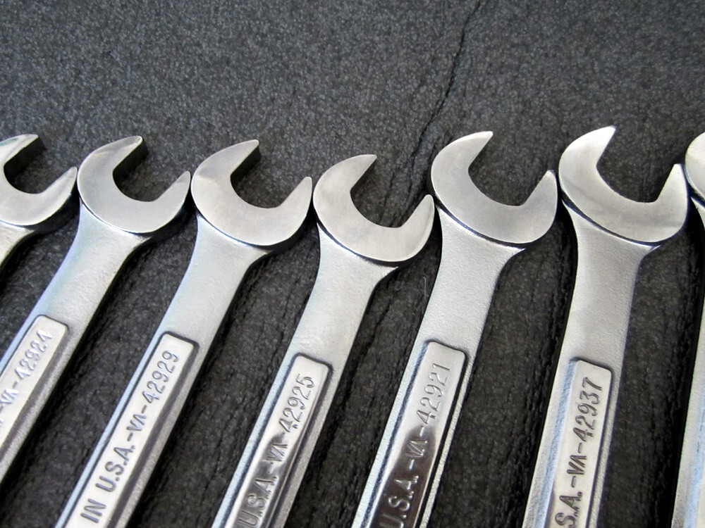 Vintage Craftsman 15pc Metric Combination Wrench Set 9mm to 25mm Made in USA