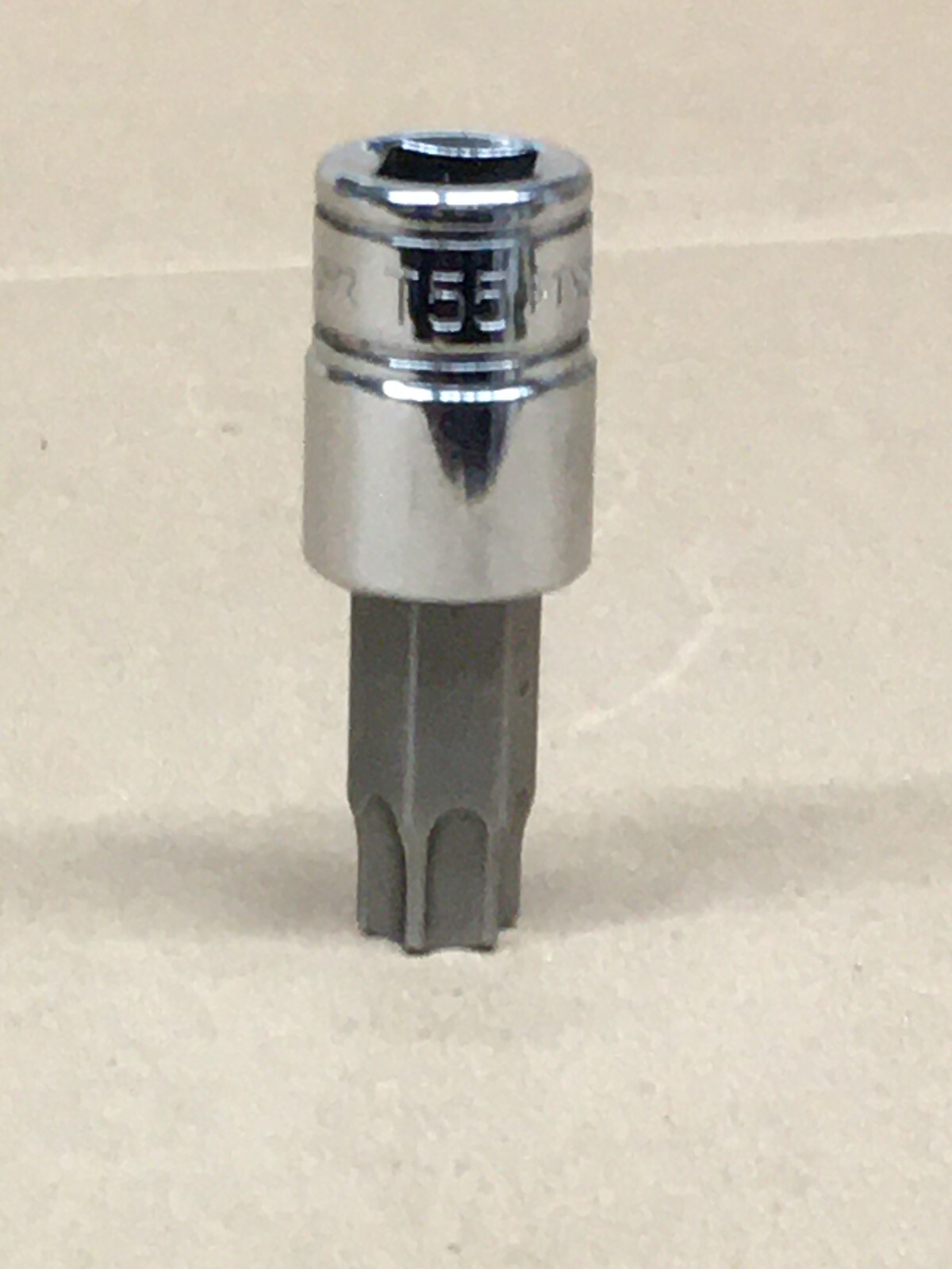 NEW – Snap-On T55 Torx Chrome Socket – 3/8″ Drive – FTX55E