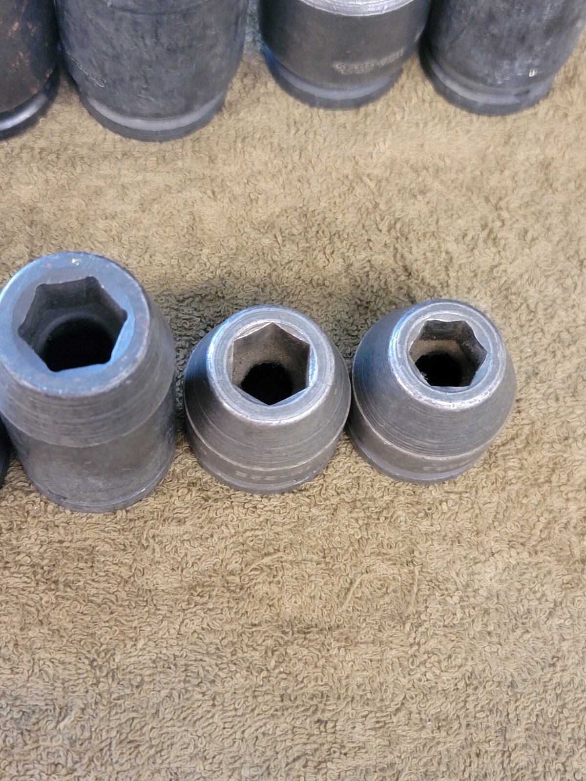12 Snap-on Impact Socket Set SIM IM 3/4 Drive Sae 1-1/2 3/8 5/16 3/16 1/8 5/8″