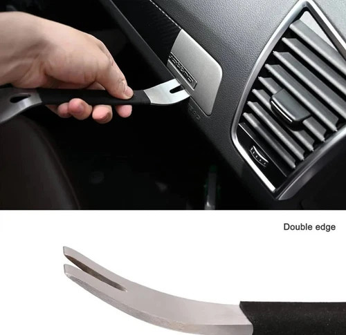 1pc Car Trim Removal Pry Tool Stainless Steel Panel Clip Installer Bar – NEW