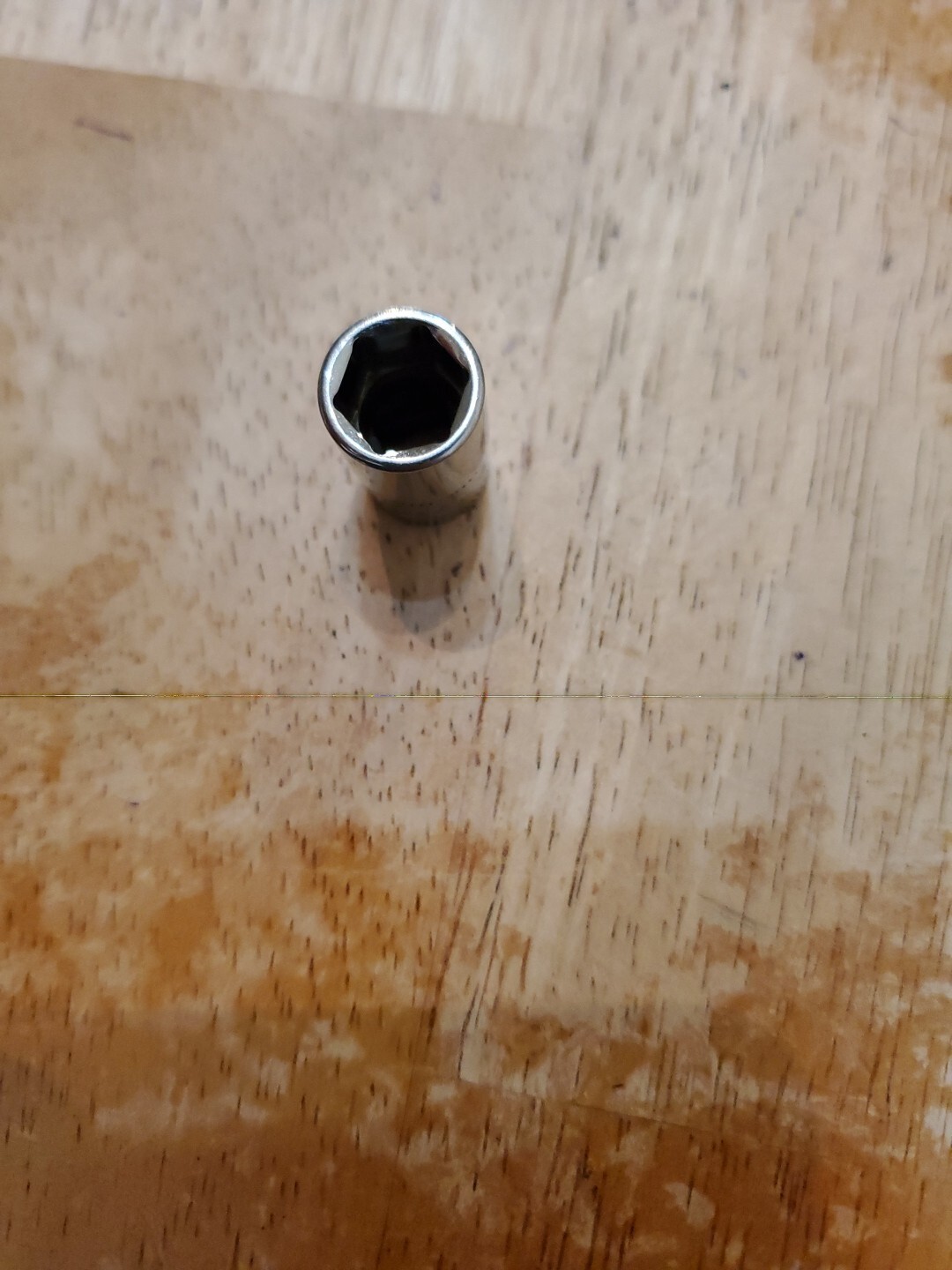 Snap On 1/4″ Drive 9MM 6PT Metric Shallow Chrome Socket TMM9
