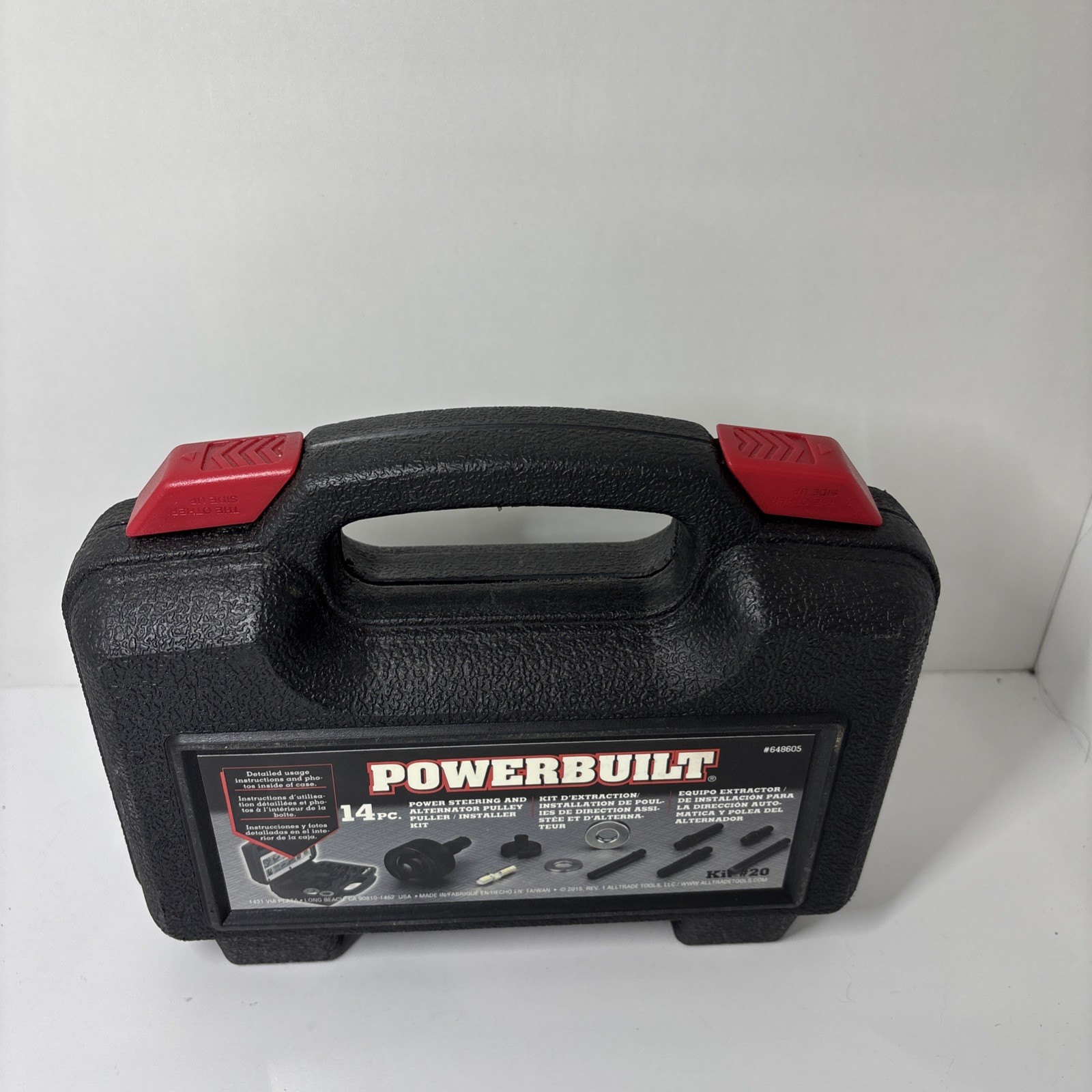 Power built Power Steering And Alternator Puller Model 648605