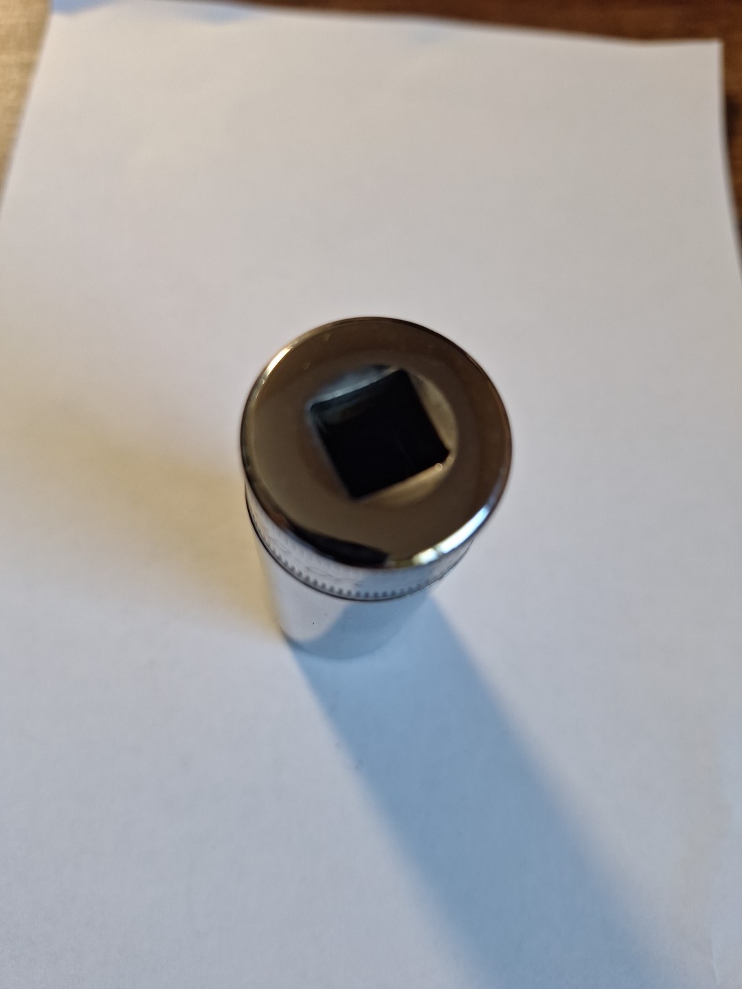 Snap-On Tools 19mm 3/8″ Drive Metric 12 Point Deep Chrome Socket. USA SFM19