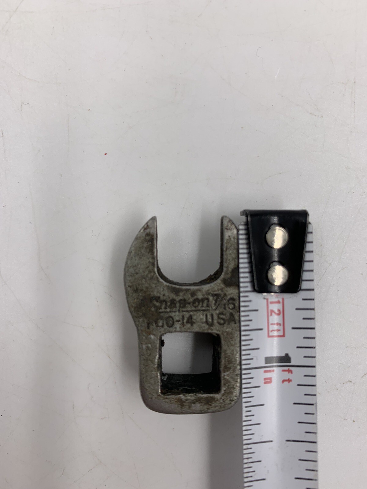 Snap On FCO14 3/8 Inch Drive 7/16” Crows Foot Socket Made In USA