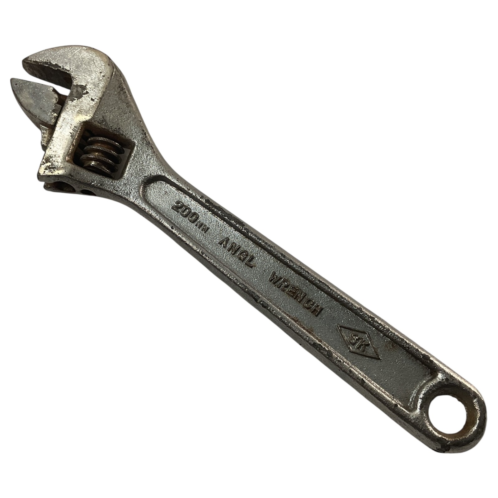 S-K Tools Adjustable Angle Wrench 8″ (200 mm) Drop Forged Jaw As Pictured Japan