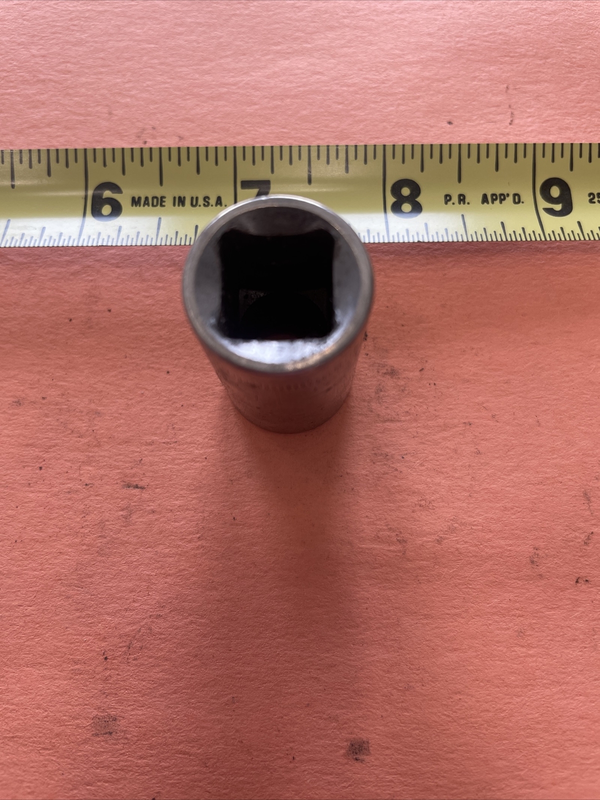 Craftsman -G 15mm 12 Point Shallow Chrome Socket 1/2″ Drive 44236 USA