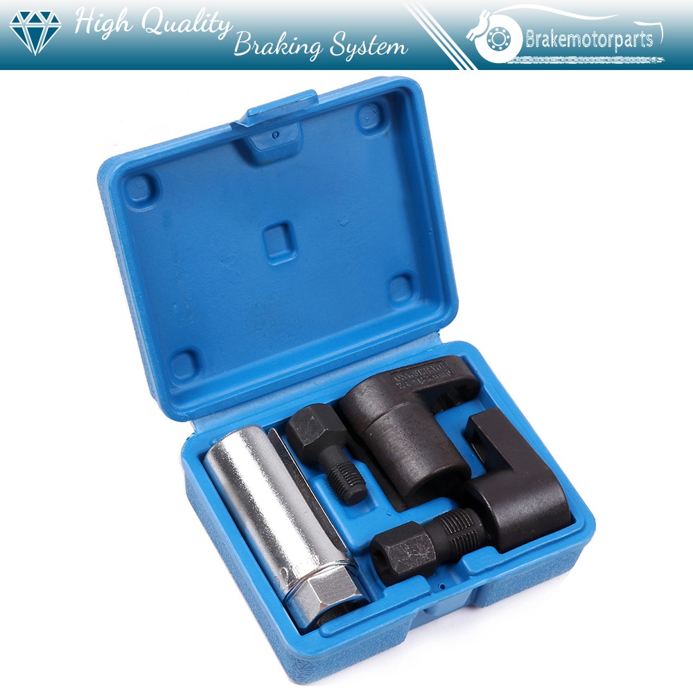 Oxygen Sensor Socket O2 Thread Chaser Install Offset Wrench Tools Vacuum M18 M12