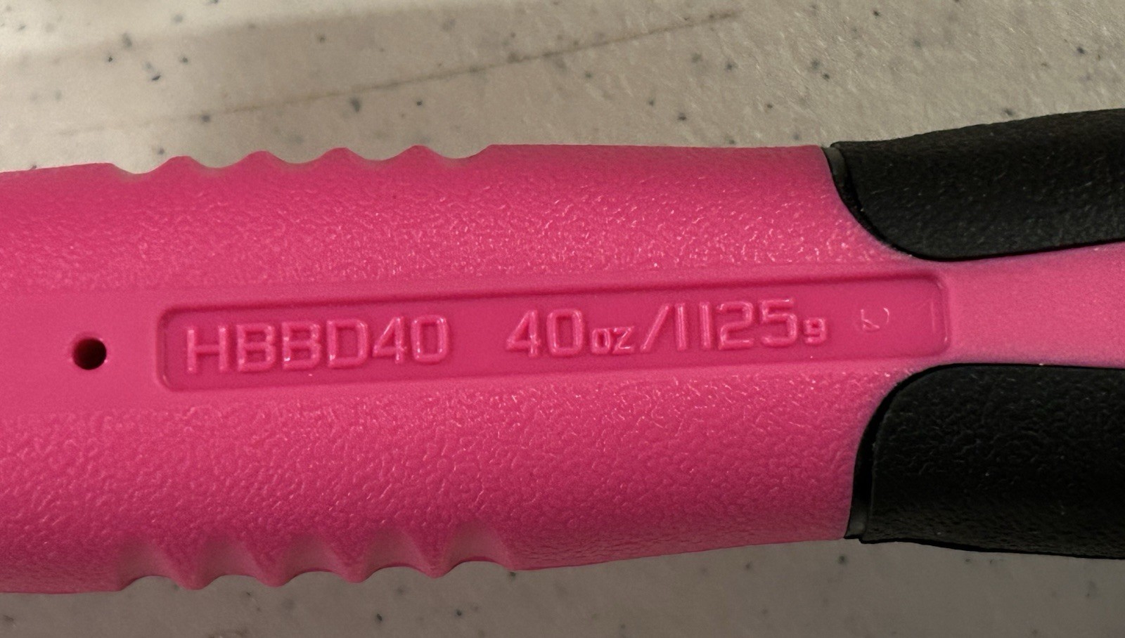 NEW RARE PINK Snap On Tools HBBD40P 40oz Dead Blow Ball Peen Hammer USA