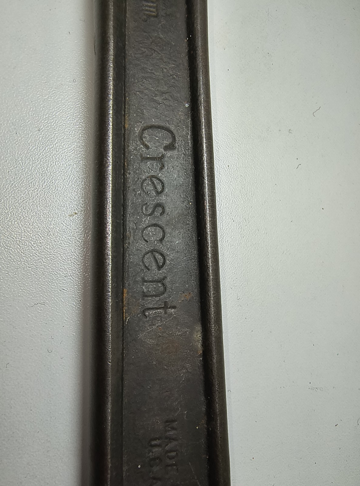 Vintage Crescent Tool Co 12” 300mm Adjustable Wrench Industrial Finish EXCELLENT