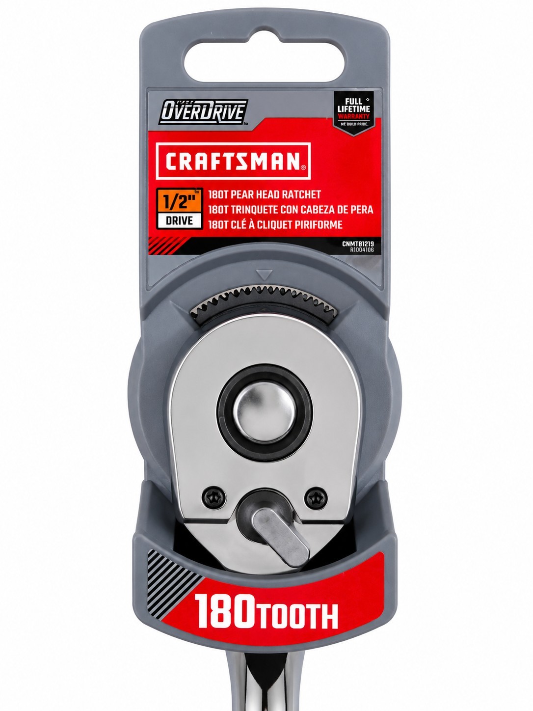 NEW Craftsman Set Of 1/4, 3/8, And 1/2 Overdrive Ratchets With Tags