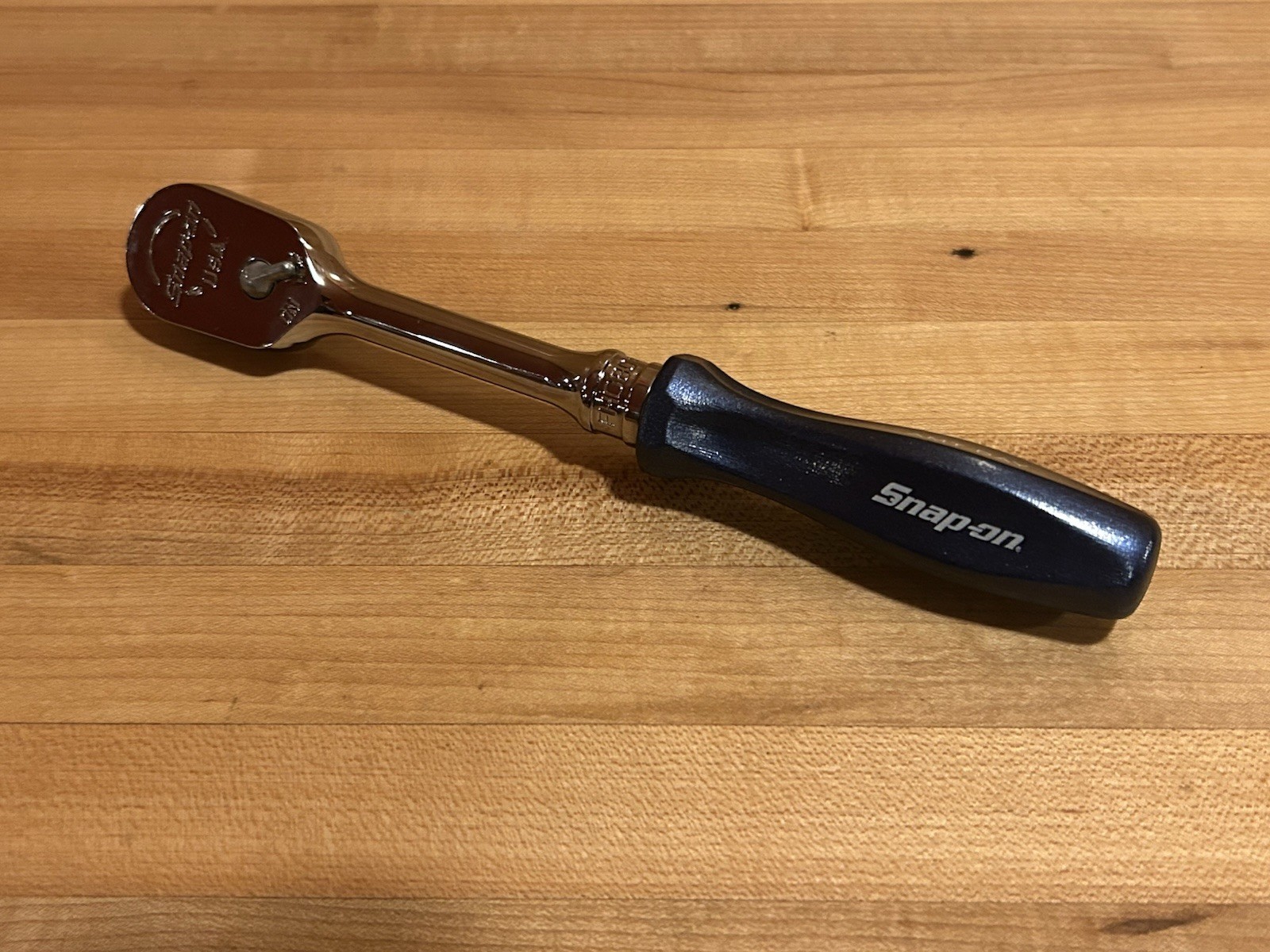 Snap-on Tools | United Airlines AMT Day FHD80 3/8” Power Blue Hard Grip Ratchet