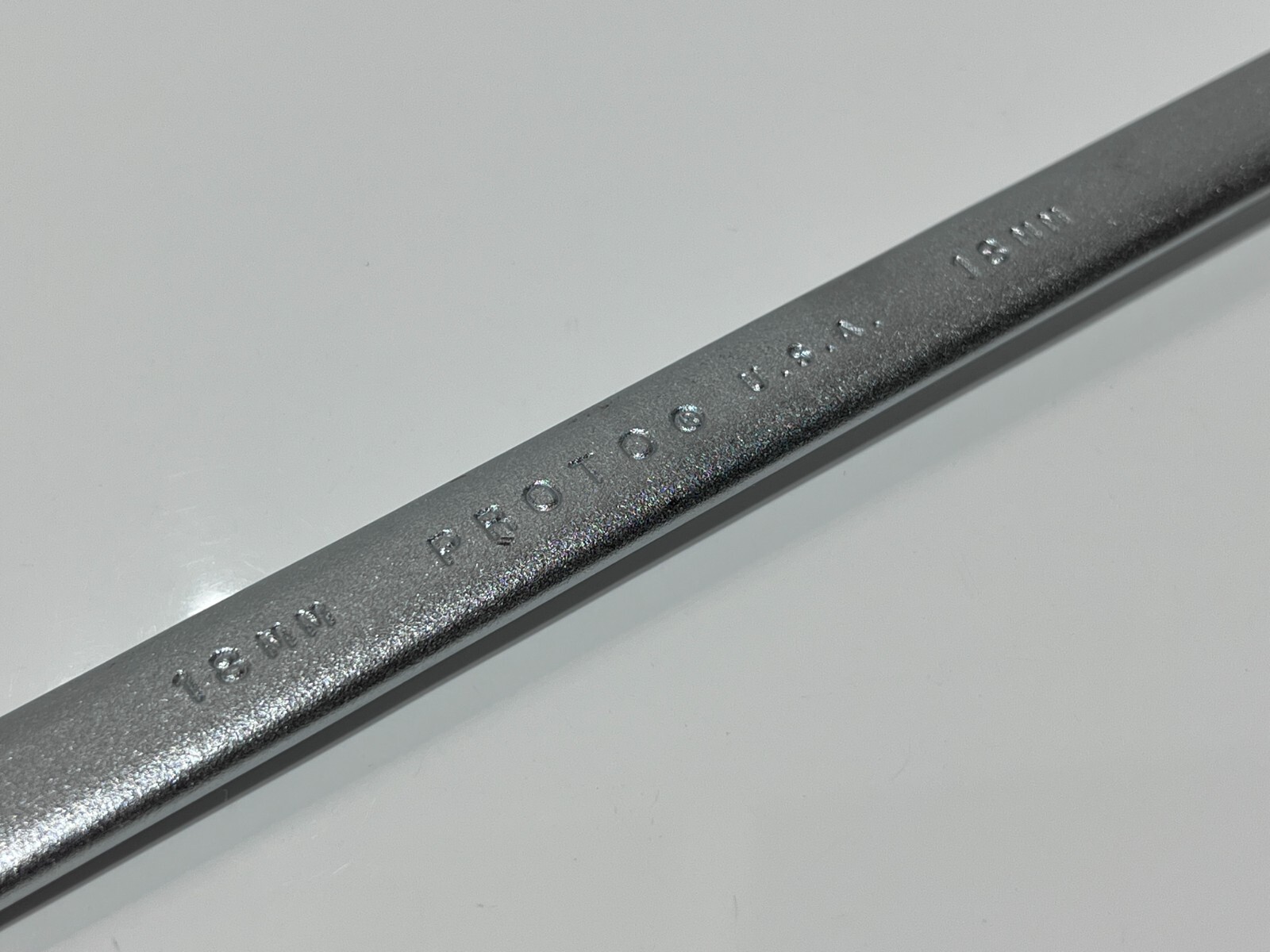 PROTO Tools USA Professional 1218ML LONG 18mm Combination Wrench, 12 Point – NOS