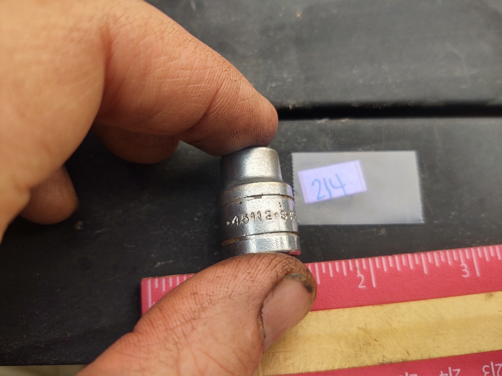 S-K 3/8″ X 3/8″ 6 Point Socket Ratchet Tool USA 45112 SK Mechanic
