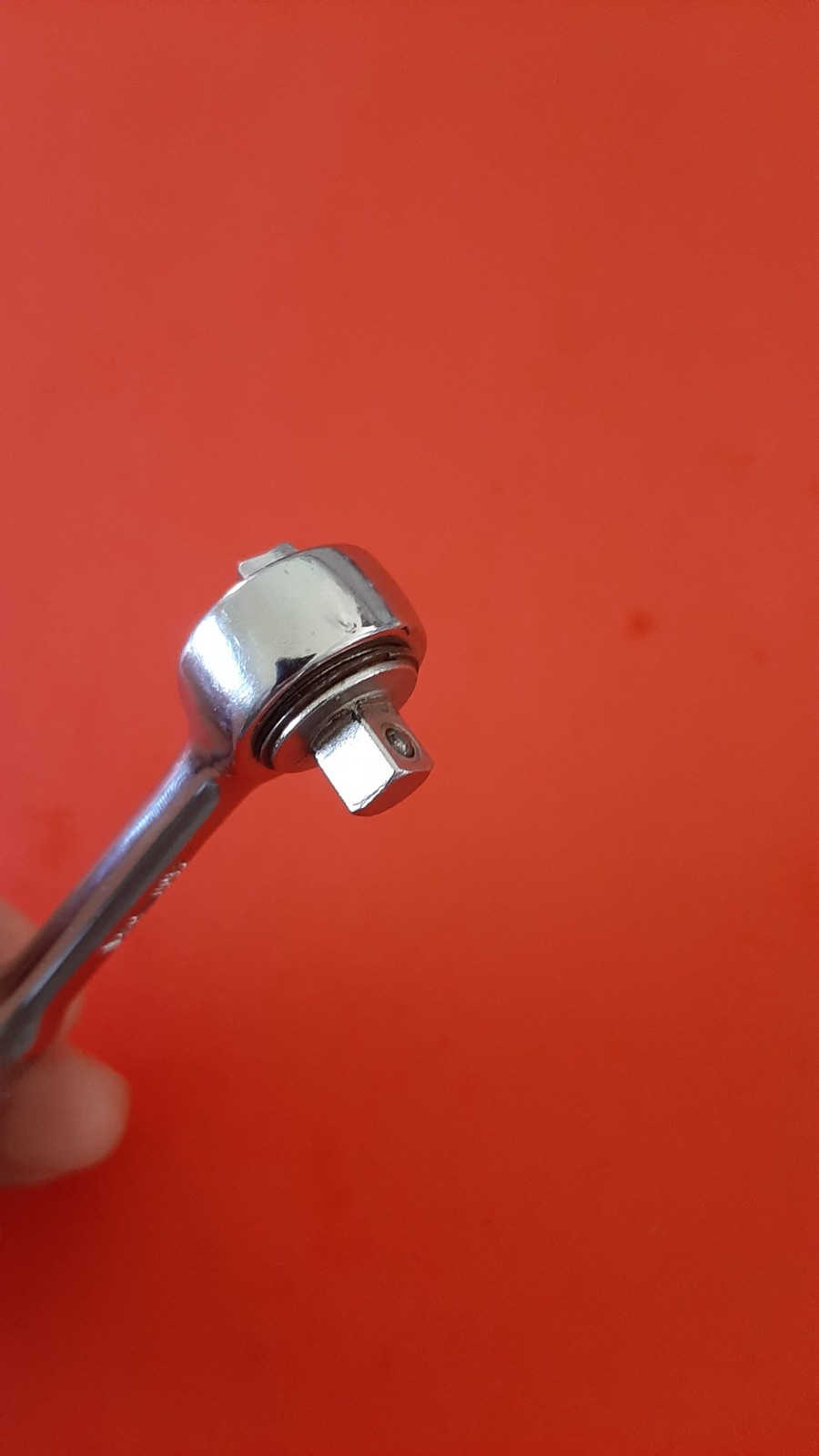 Nice Vintage Wright Tools No. 2400 Chrome Reversible Ratchet 1/4″ Drive USA Tool