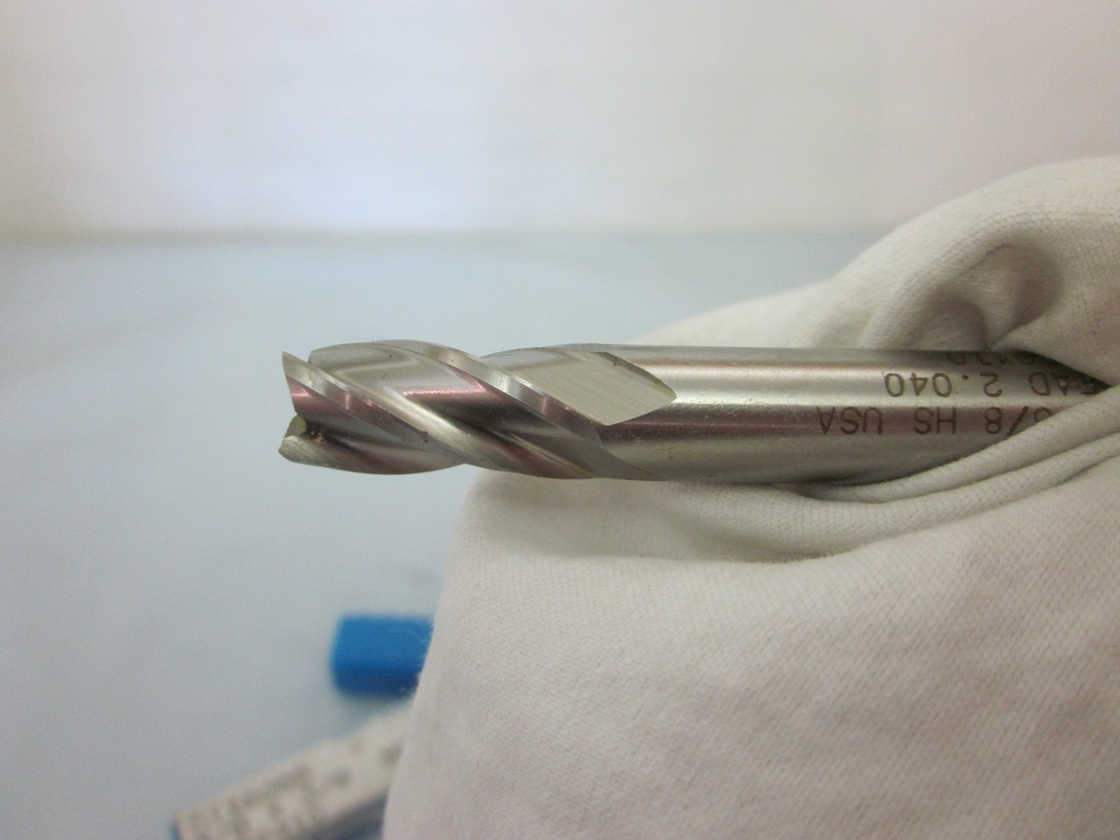 NOS UNION BUTTERFIELD 3/8″ x 3/8″ SE 4 FLUTE END MILL