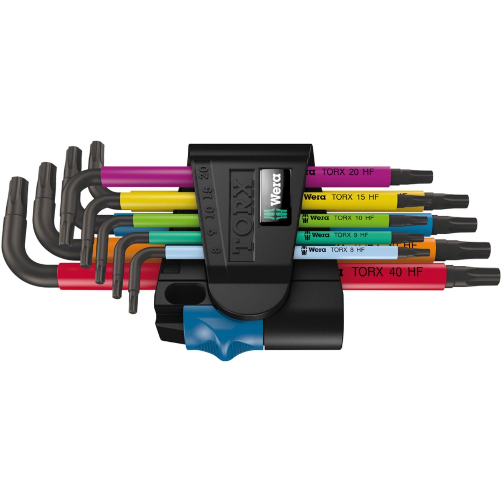 Wera 967 SL TORX® HF Torx Wrench Set with HF – 9-Pieces 05024179001
