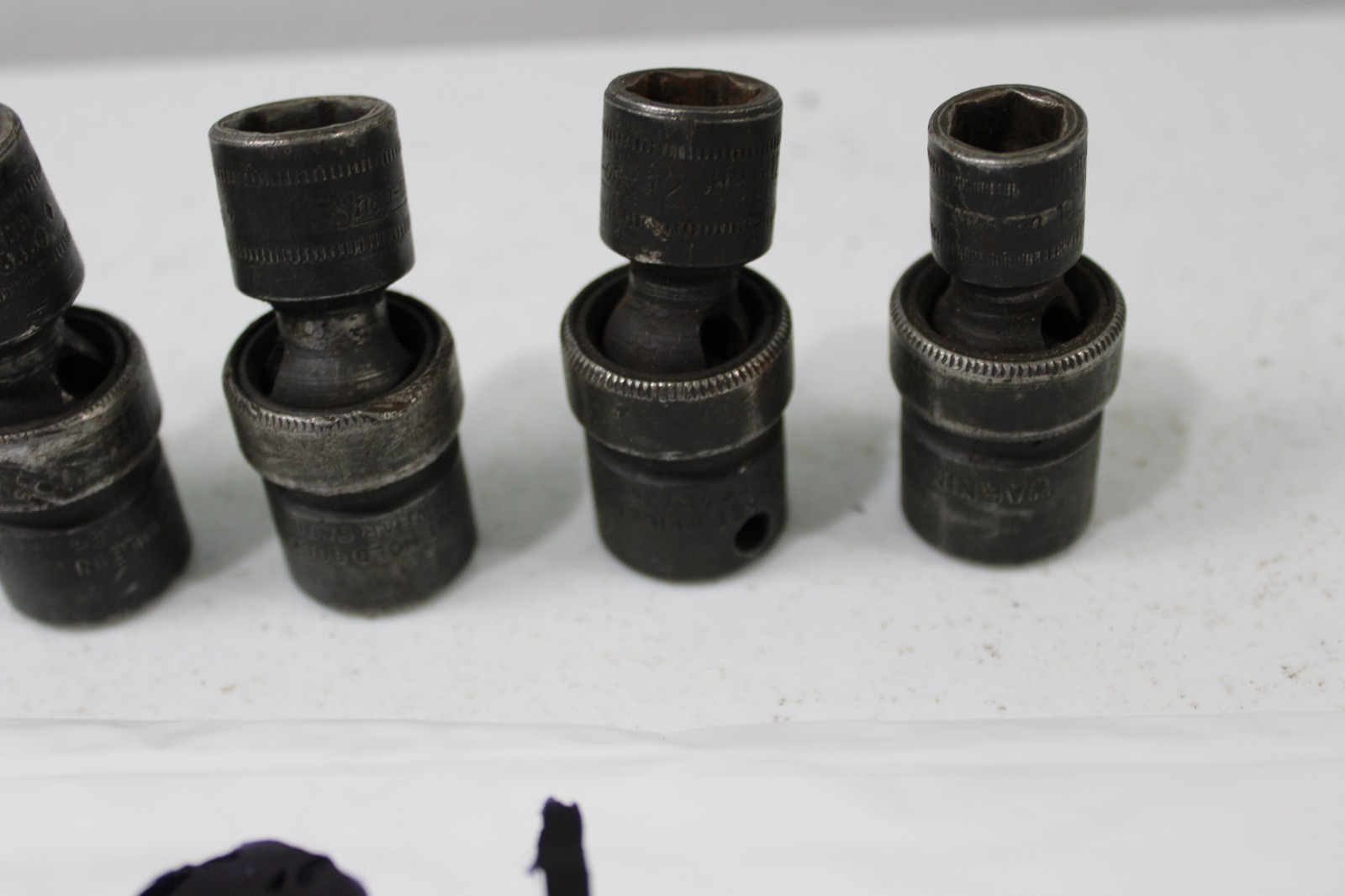 Snap on 6 pc 3/8” Drive 6-Point Metric Shallow Impact Swivel Socket Set 10mm-18m