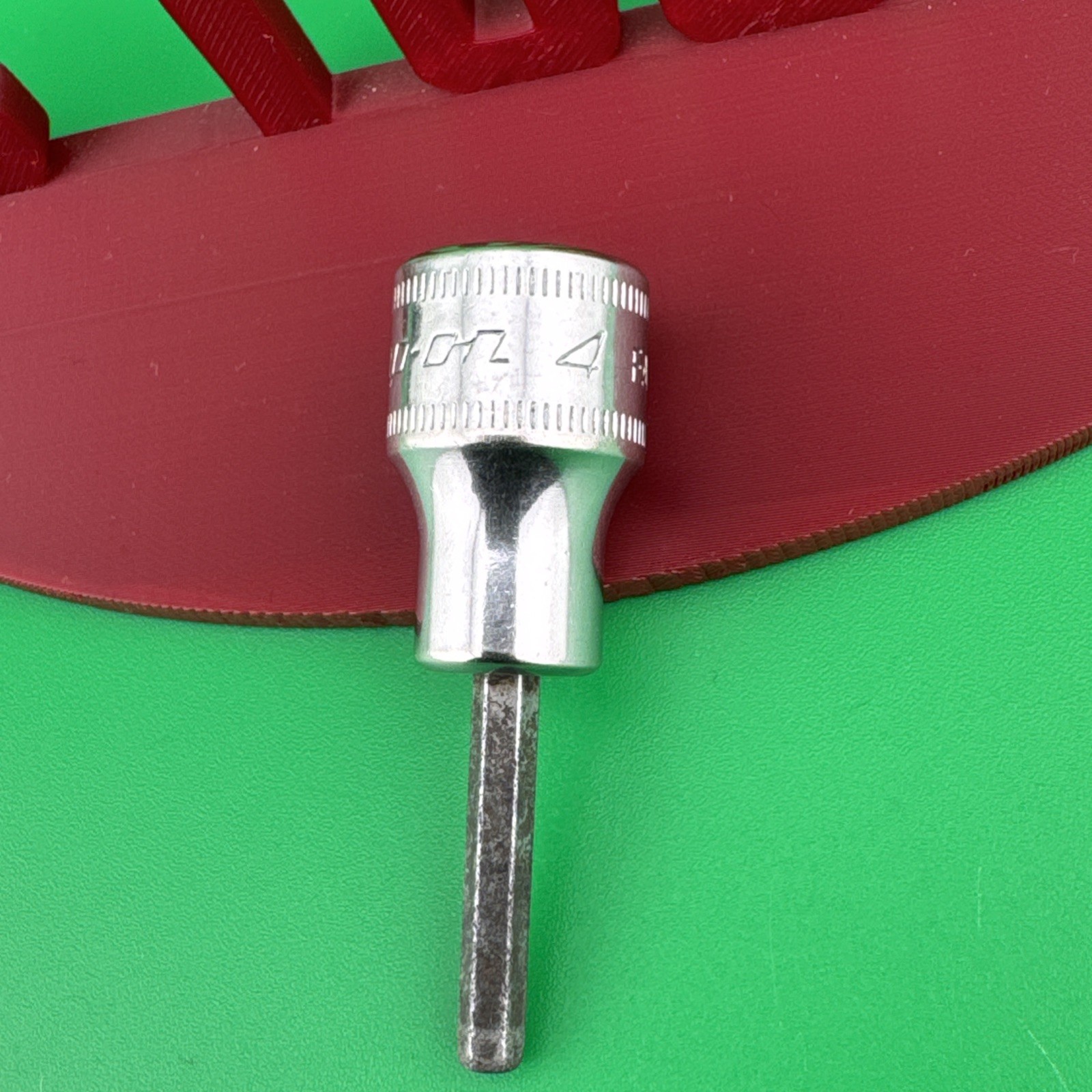 Snap On FAM4E 3/8″ Drive Metric 4mm Hex Bit Chrome Socket 2