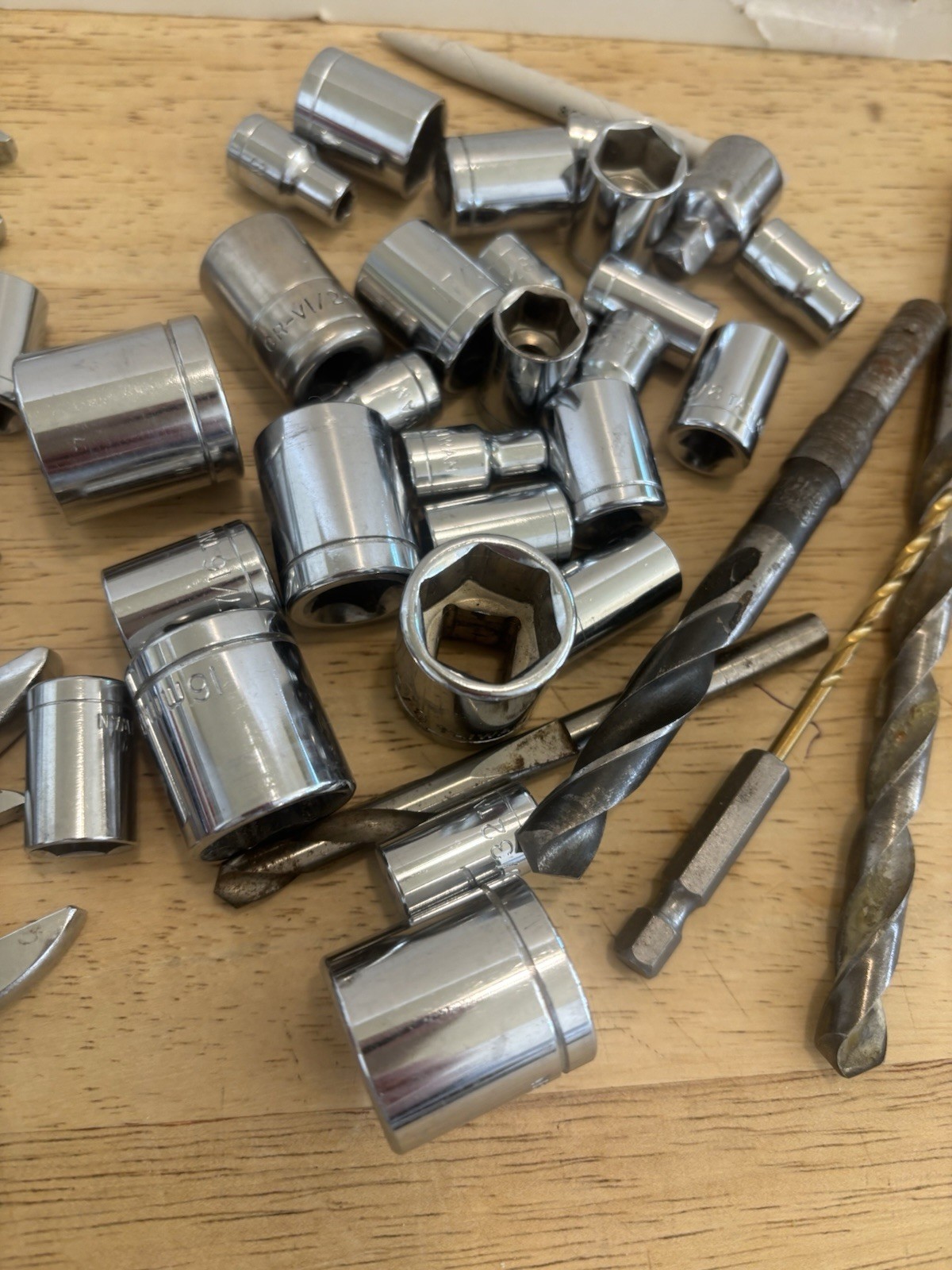 Durabuilt Drop Forged Assortment of Wrenches and Sockets Drill Bits Lot Of 50