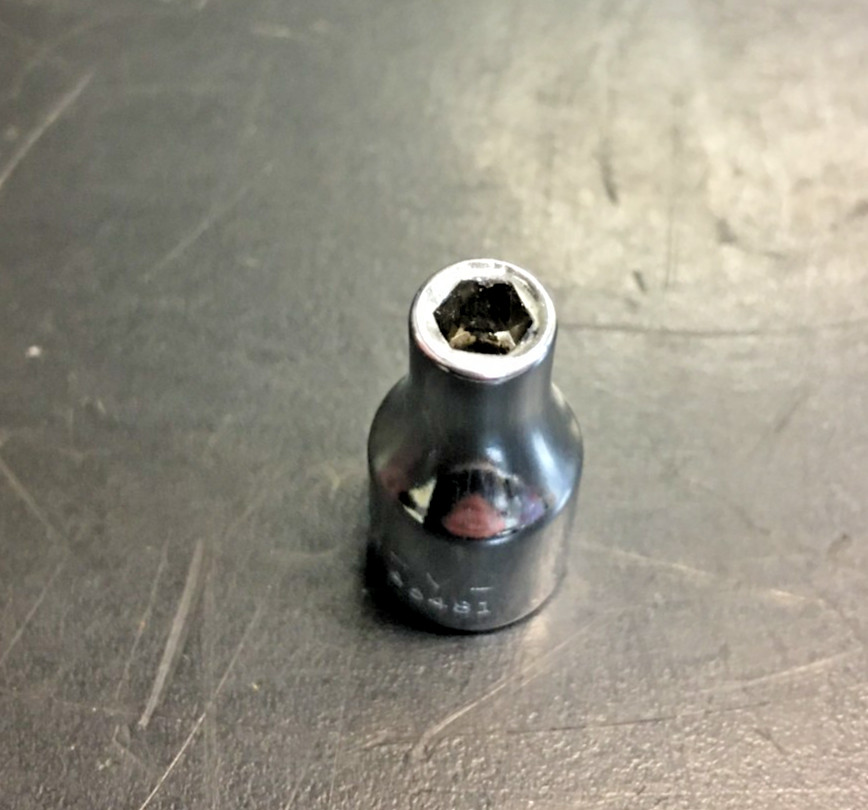 Craftman 5/32, -V-43481 Socket, 1/4 Drive, 6 POINT, USA