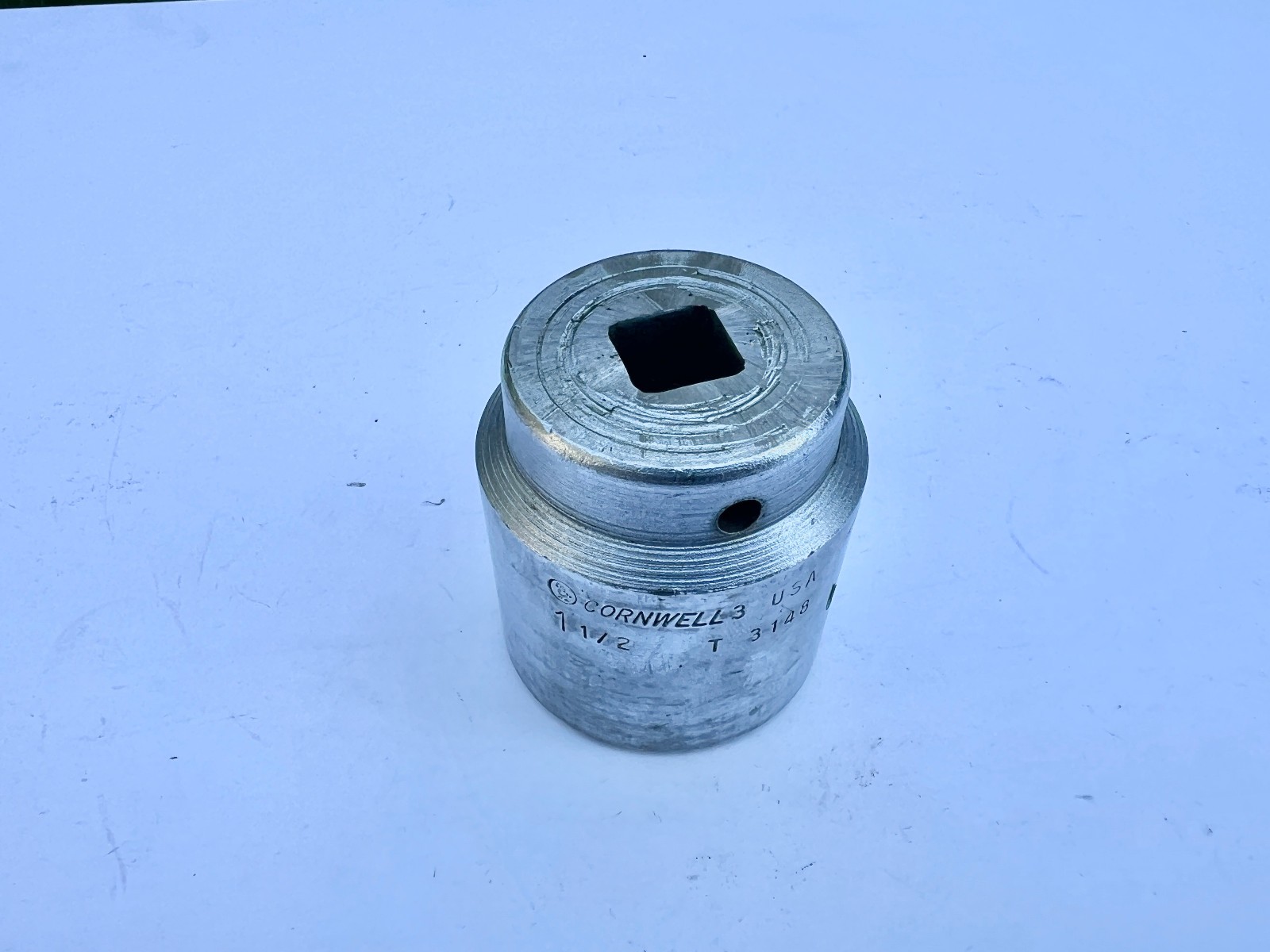 Vintage Cornwell USA 1/2‑Drive 12‑Point Socket T‑3148 1‑1/2″ – Big Size