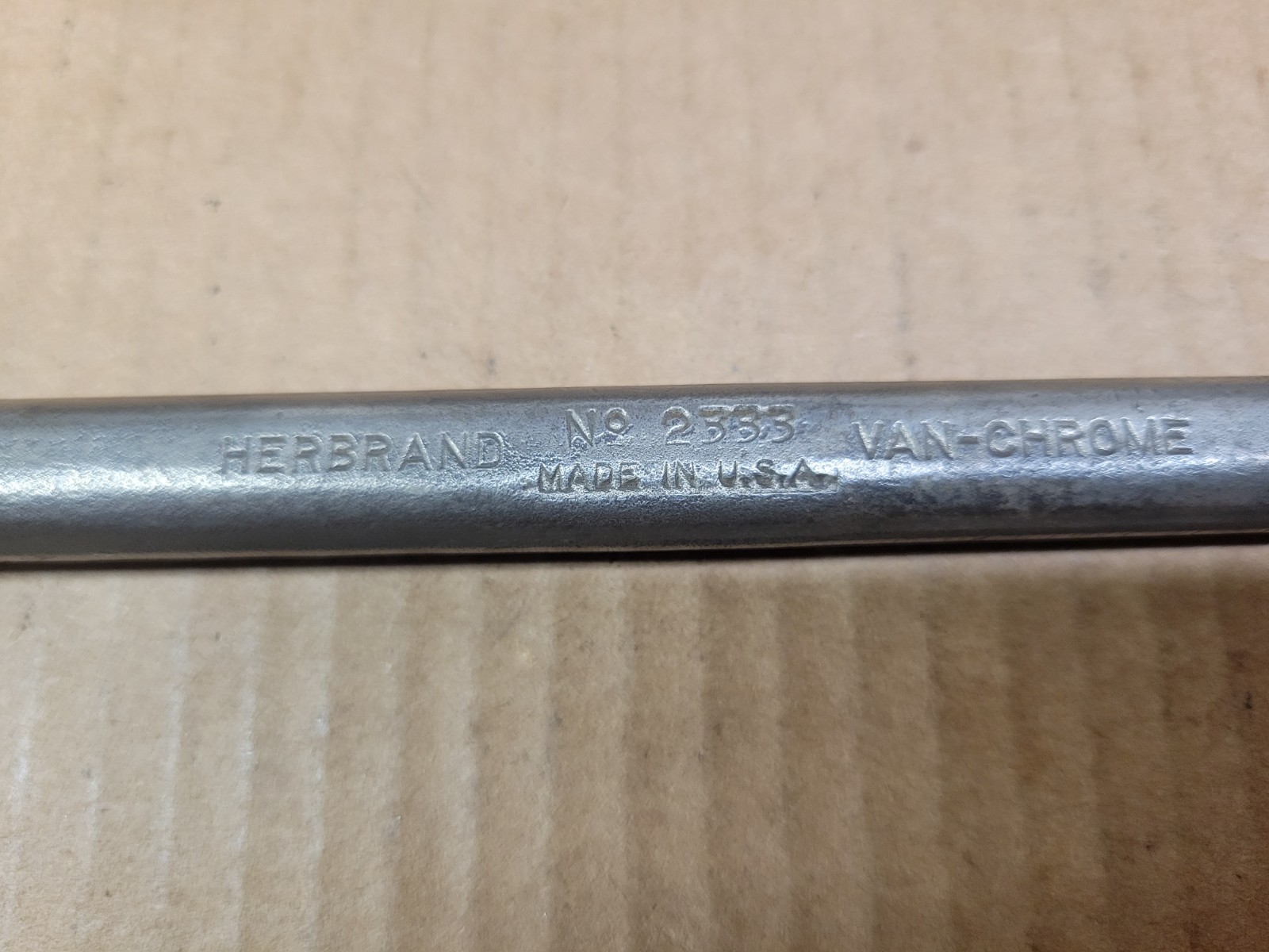 Herbrand Van Chrome Ford Brake Wrench No 2333
