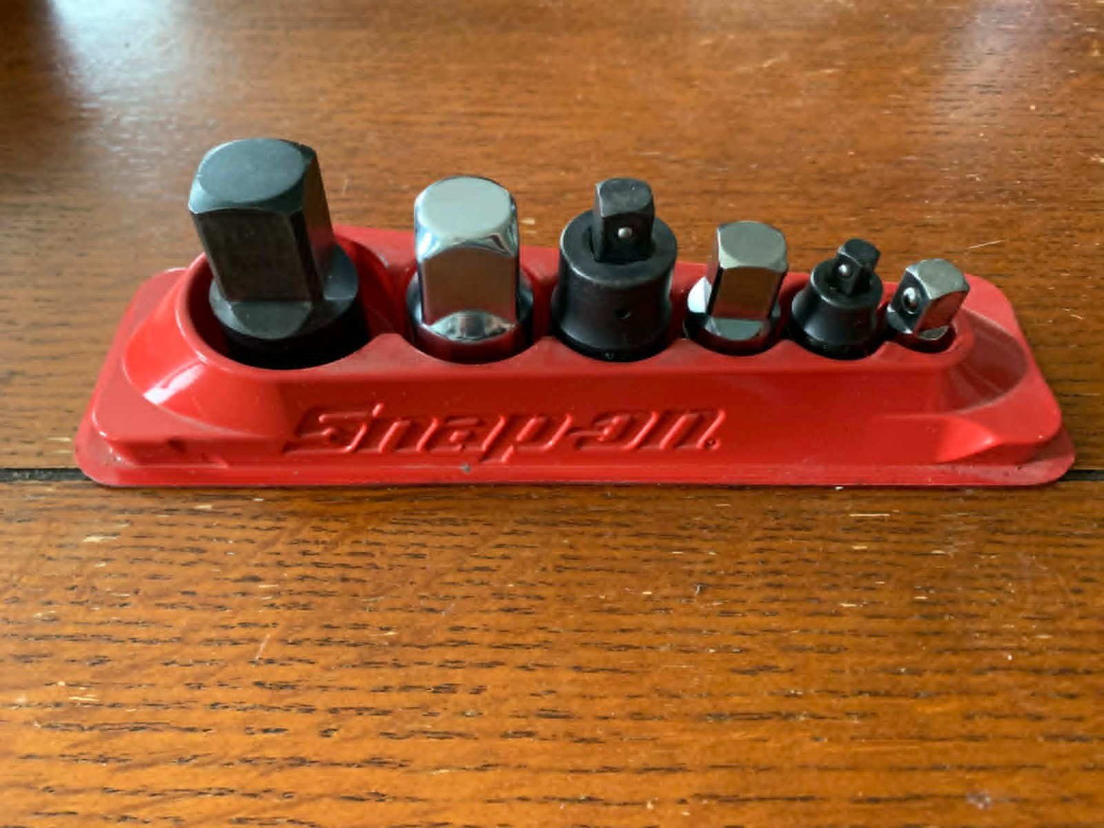 Snap-on 6 pc Combination Square Drive Adaptor Set