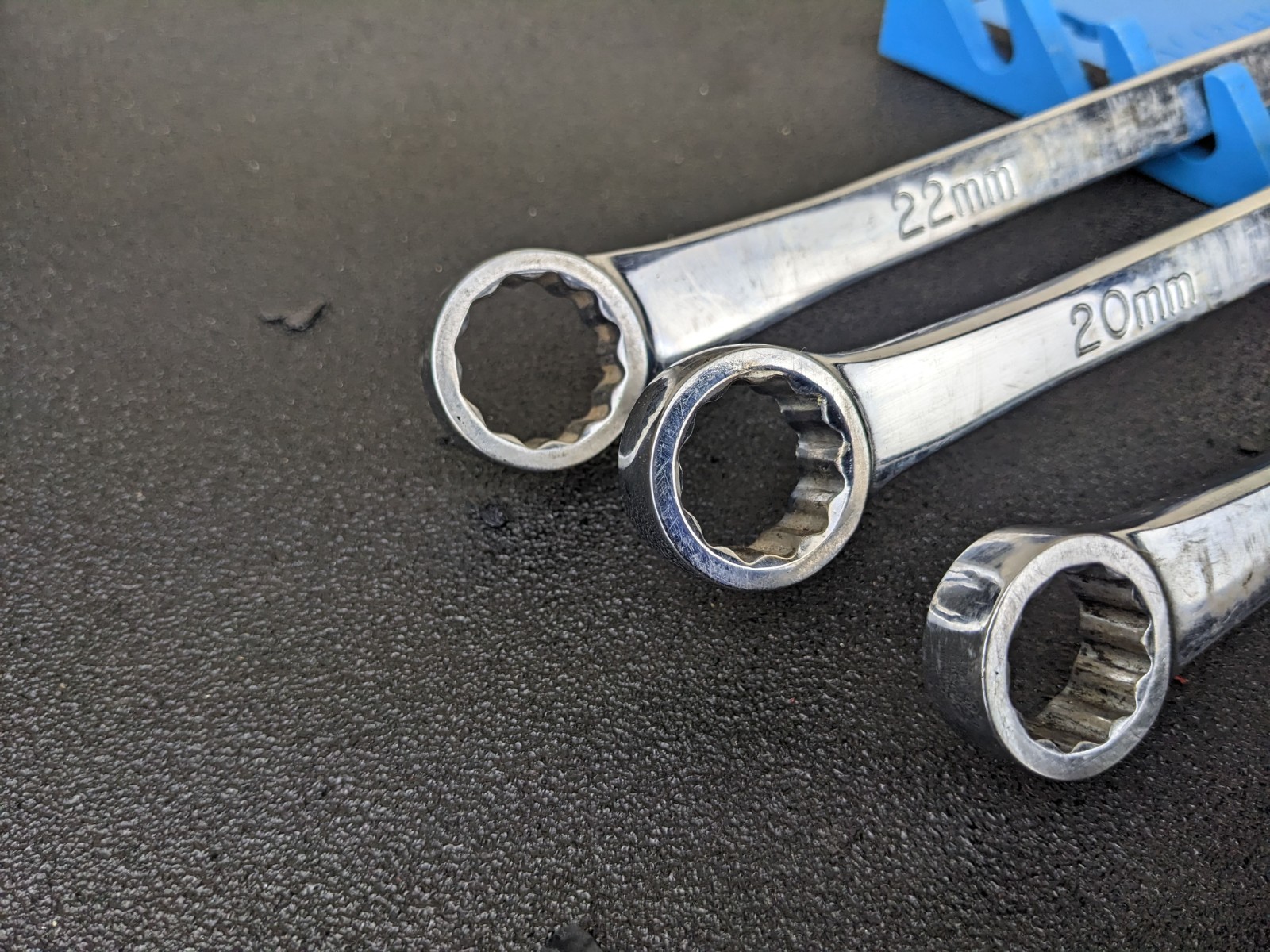 #bn786 Cornwell WBWMLOHP7ST Long Metric MM Box End Wrench Set 12 pt 8mm to 22mm