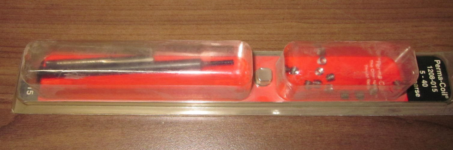 Perma-Coil 1208-015 ~ Thread Repair Insert Kit 5-40 Inch Coarse .. new, dusty