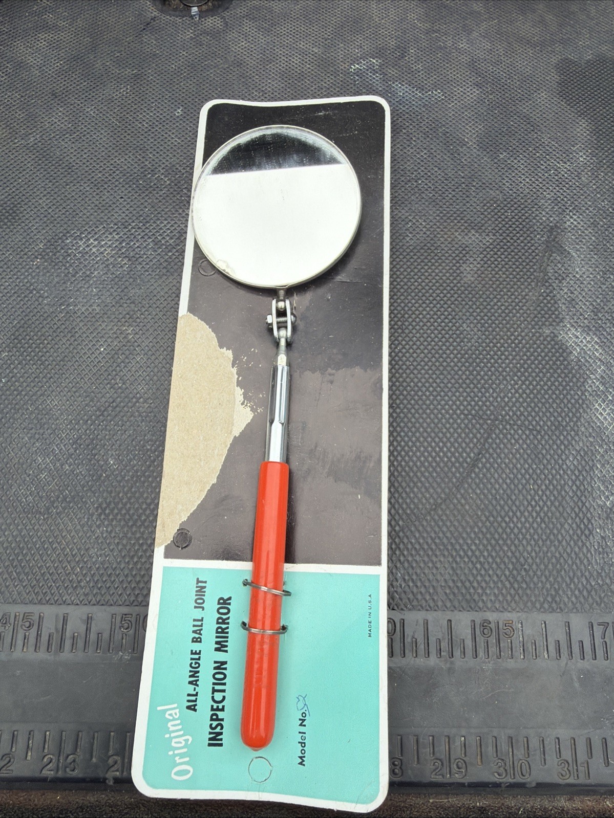 Original Ullman Devices USA All Angle Ball Joint Inspection Mirror S2 Rare Nos