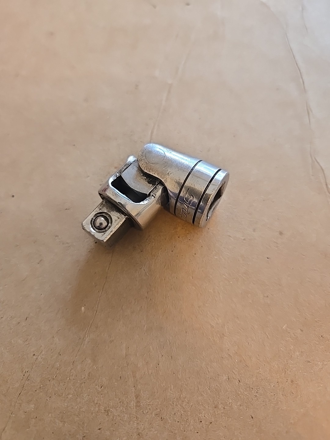 Snap On 3/8″ Drive Chrome Friction Ball Universal Swivel Socket USA FU8A